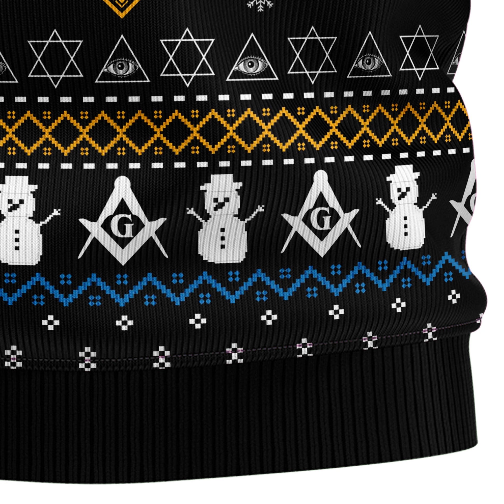 litzzy Freemason D3009 Ugly Christmas Sweater -  Best Gift For Christmas, Noel Malalan - Christmas Signature sweater   