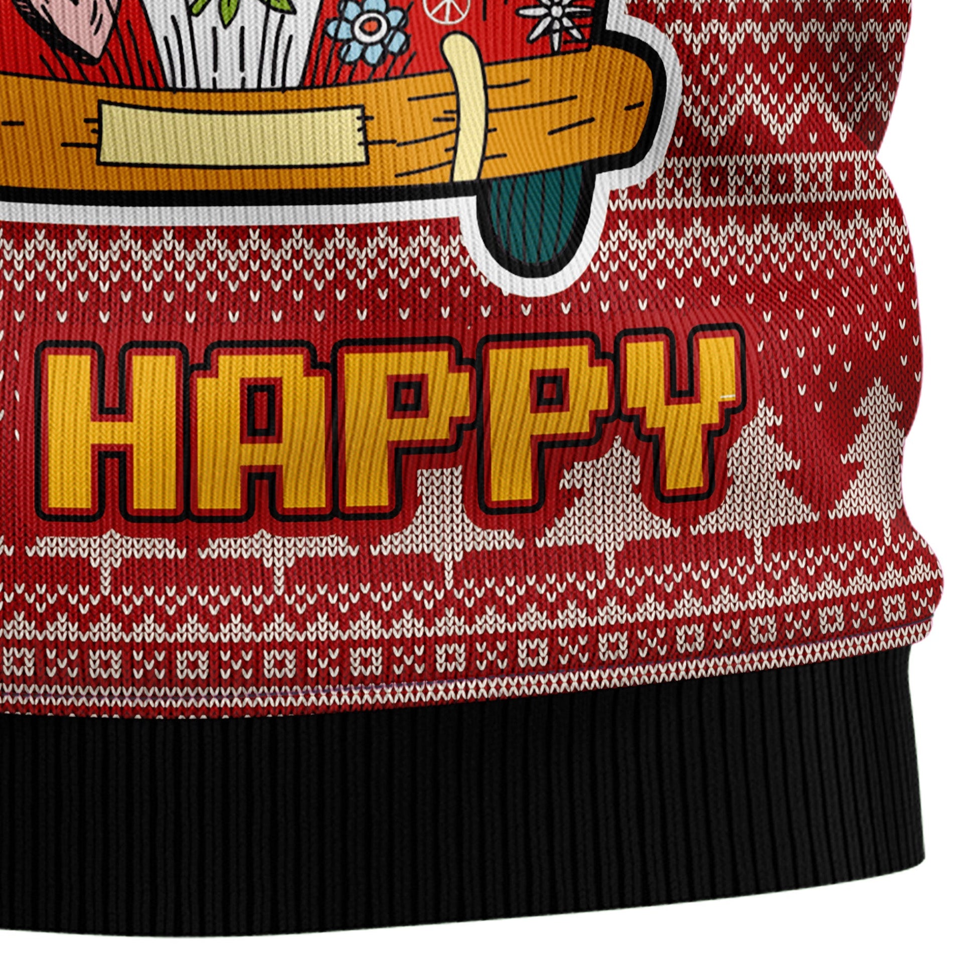 litzzy Hippie Car HT100507 Ugly Christmas Sweater -  Best Gift For Christmas, Noel Malalan - Christmas Signature sweater   