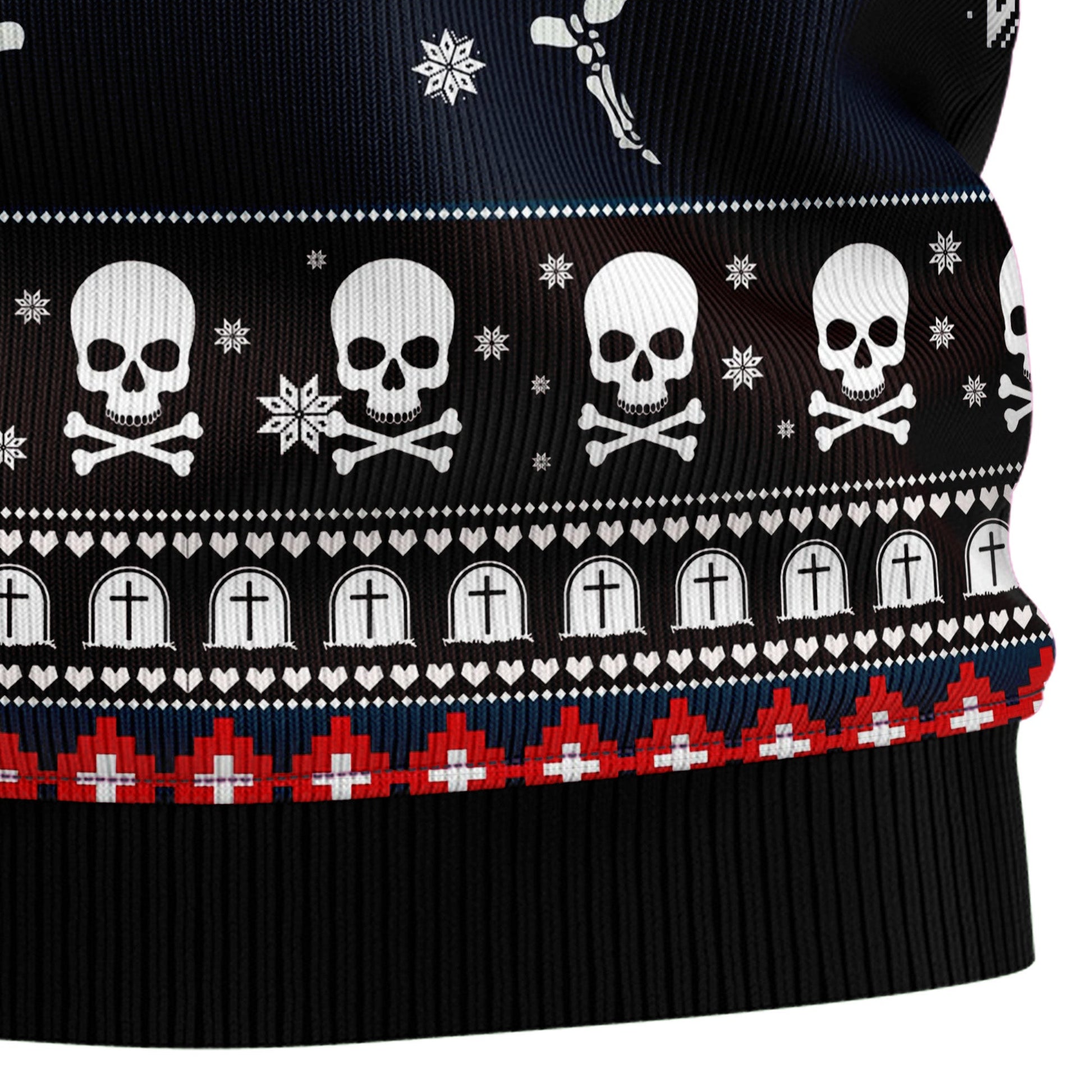 litzzy Skeleton Merry Creepmas TY510 Ugly Christmas Sweater -  Best Gift For Christmas, Noel Malalan - Christmas Signature sweater   