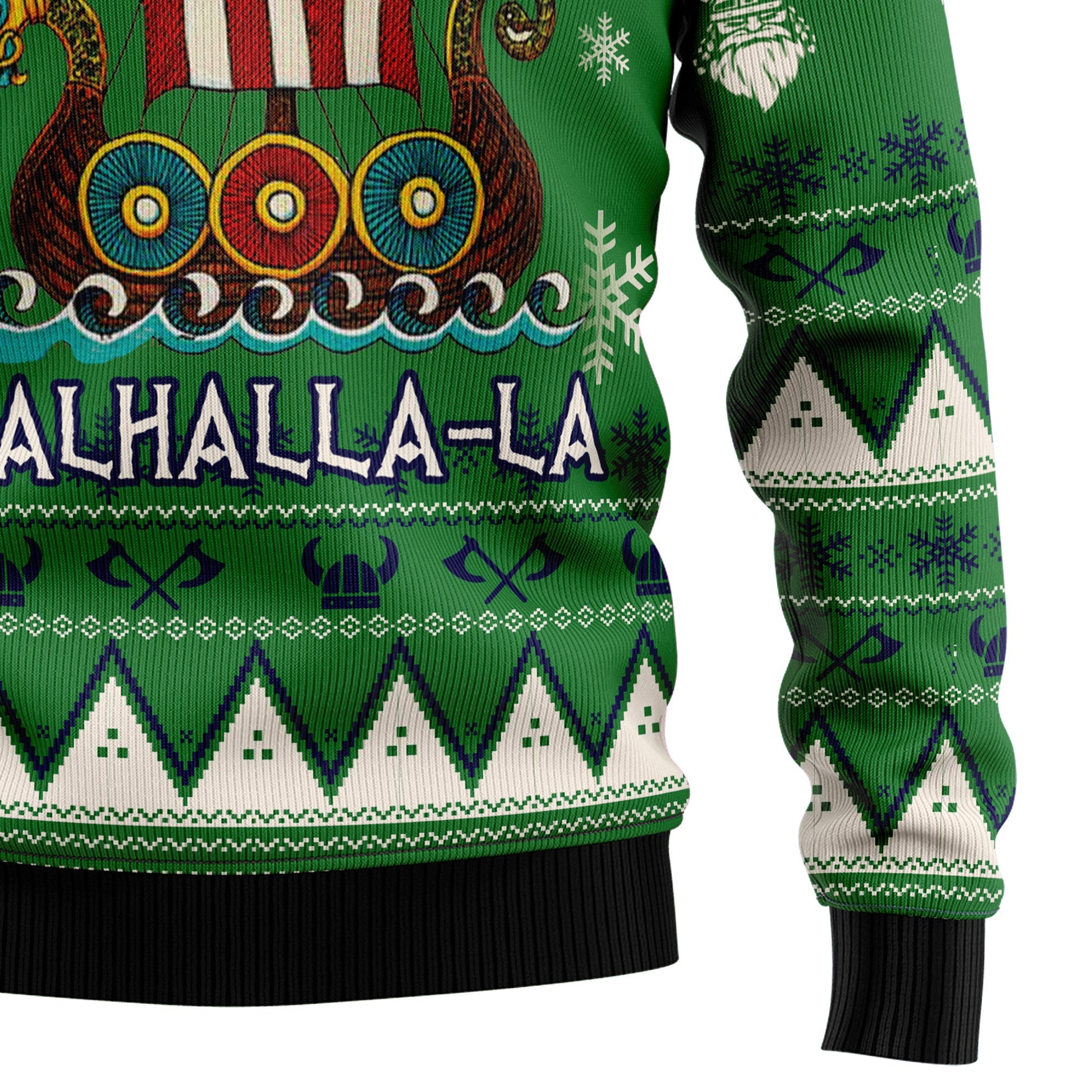 litzzy Amazing Viking HZ92407 Ugly Christmas Sweater -  Best Gift For Christmas, Noel Malalan - Christmas Signature sweater   