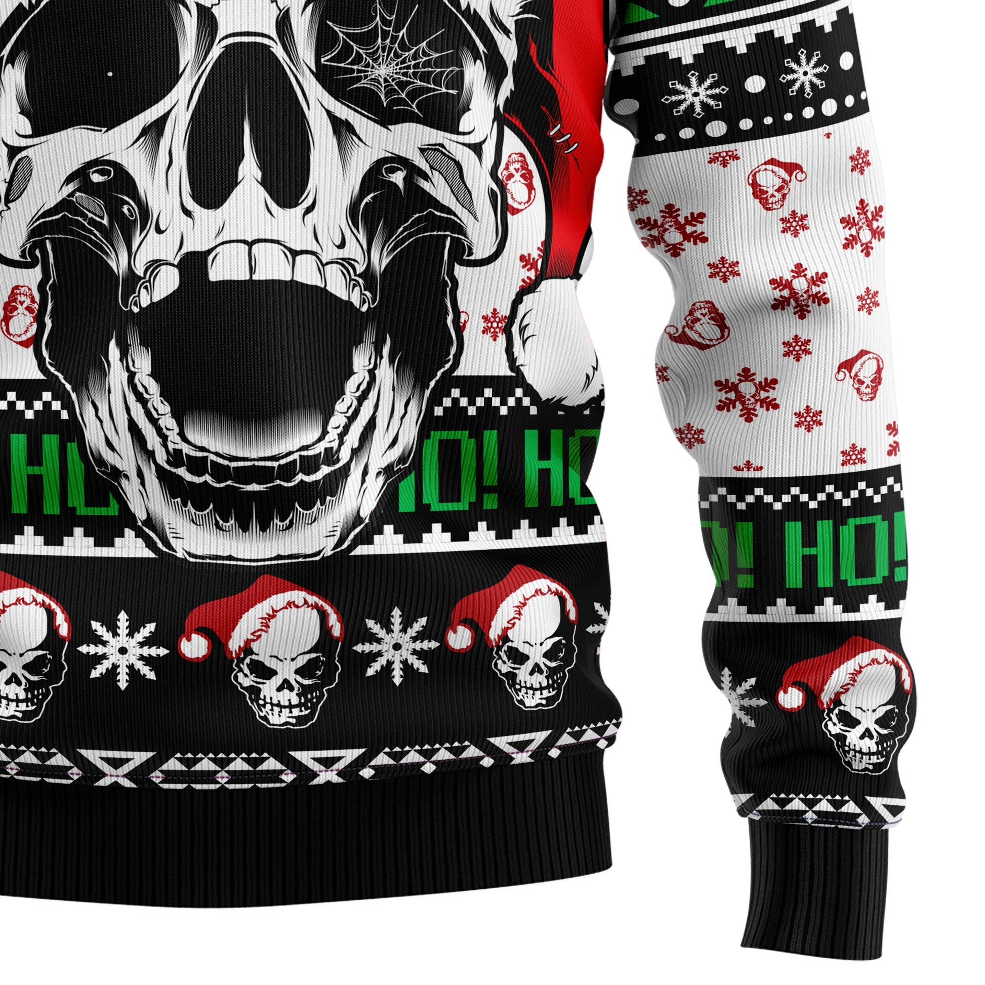 litzzy Skull Xmas D0210 Ugly Christmas Sweater -  Best Gift For Christmas, Noel Malalan - Christmas Signature sweater   