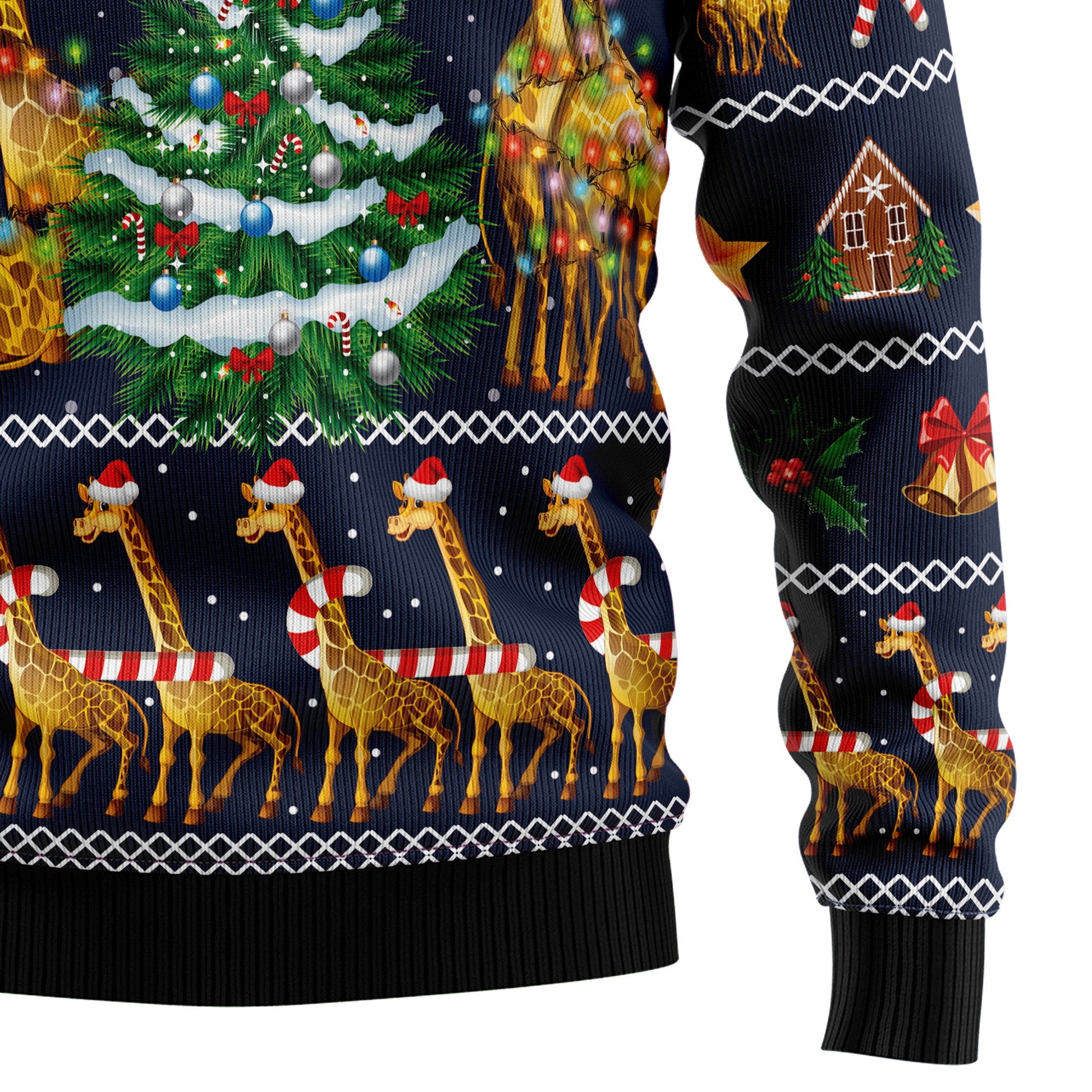 litzzy Love Giraffe G5114 Ugly Christmas Sweater -  Best Gift For Christmas, Noel Malalan - Christmas Signature sweater   