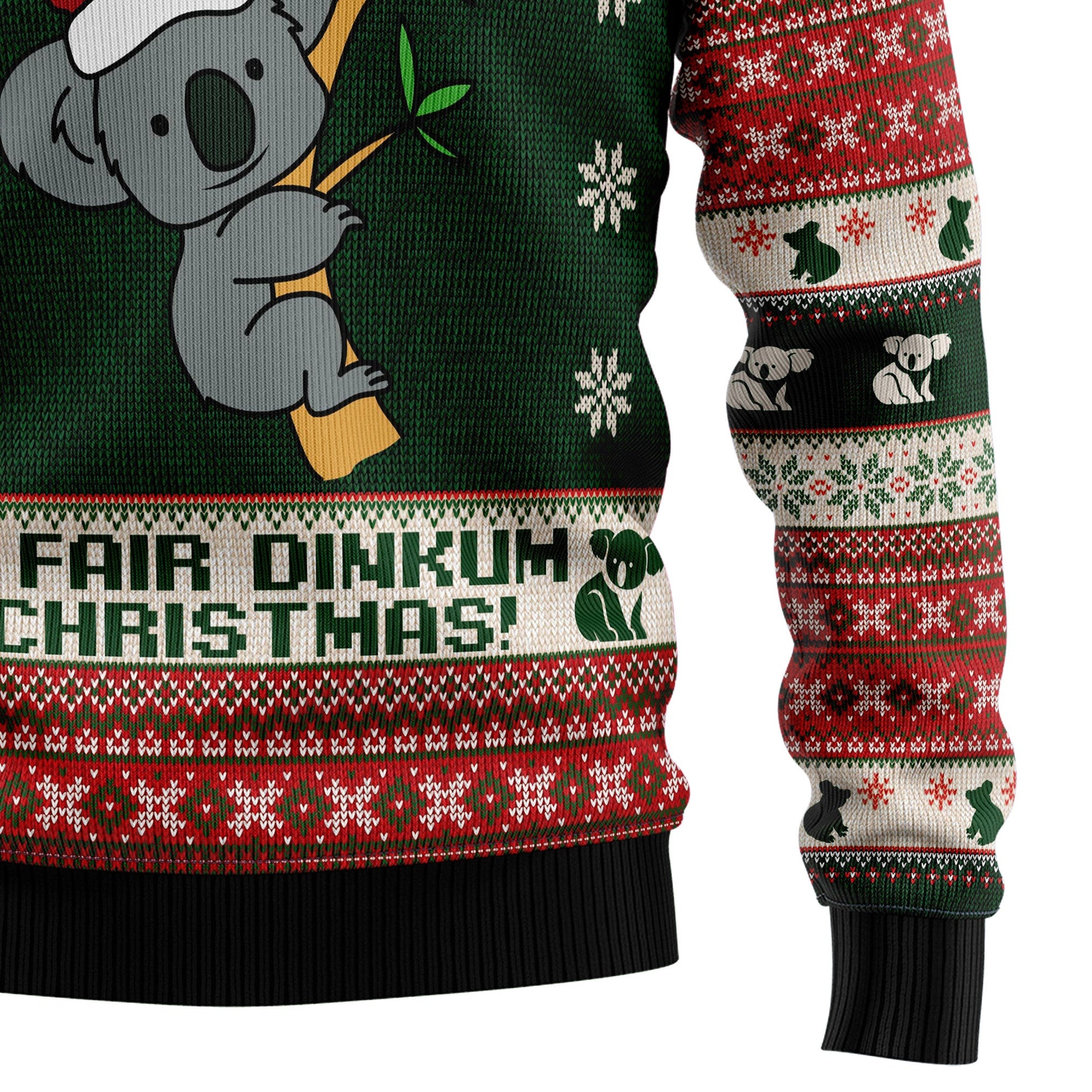 litzzy Australian Fair Dinkum Christmas HT100123 Ugly Christmas Sweater -  Best Gift For Christmas, Noel Malalan - Christmas Signature sweater   