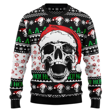litzzy Skull Xmas D0210 Ugly Christmas Sweater -  Best Gift For Christmas, Noel Malalan - Christmas Signature sweater   