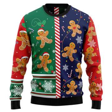 litzzy Gingerbread Christmas Cookie G5128 Ugly Christmas Sweater -  Best Gift For Christmas, Noel Malalan - Christmas Signature sweater   