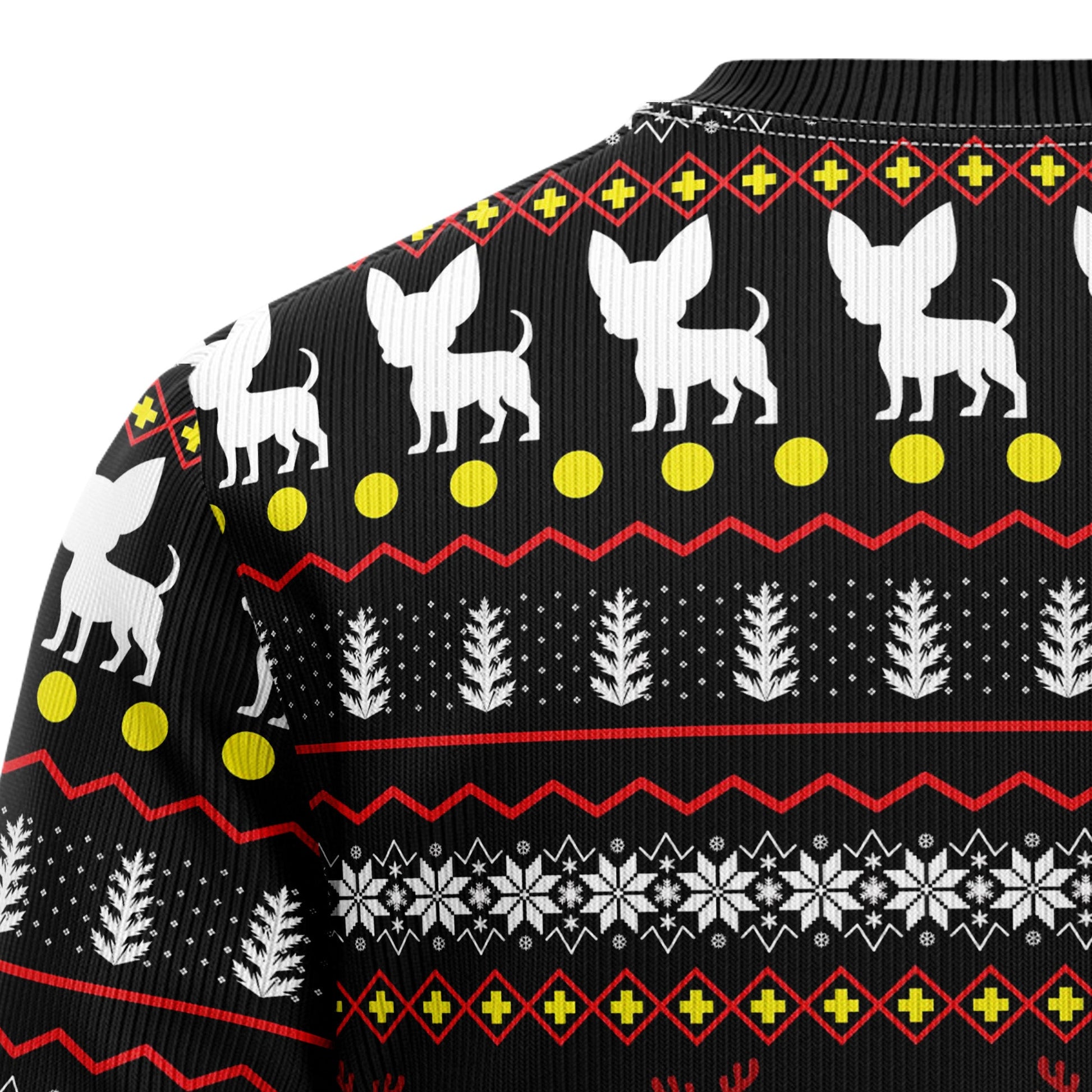 litzzy Chihuahua Personal Stalker TY110 Ugly Christmas Sweater -  Best Gift For Christmas, Noel Malalan - Christmas Signature sweater   