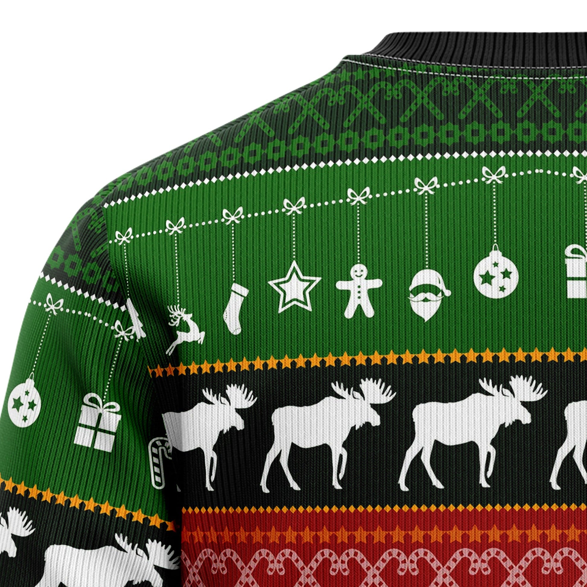 litzzy Merry ChristMoose TY2710 Ugly Christmas Sweater -  Best Gift For Christmas, Noel Malalan - Christmas Signature sweater   