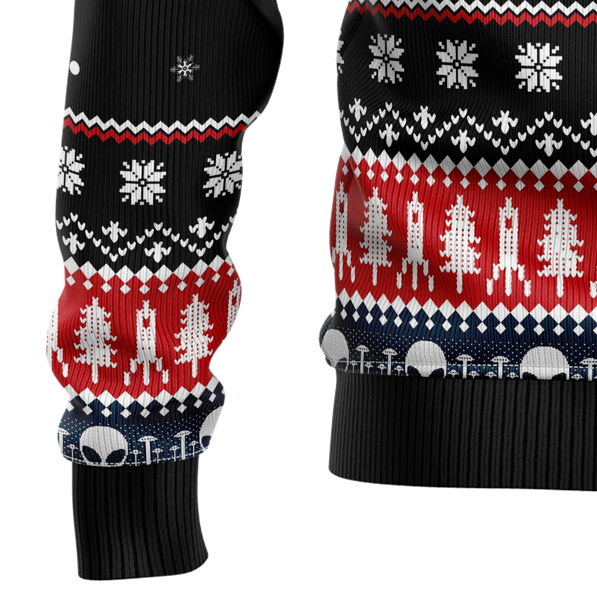 litzzy Alien Christmas T1611 Ugly Christmas Sweater -  Best Gift For Christmas, Noel Malalan - Christmas Signature sweater   