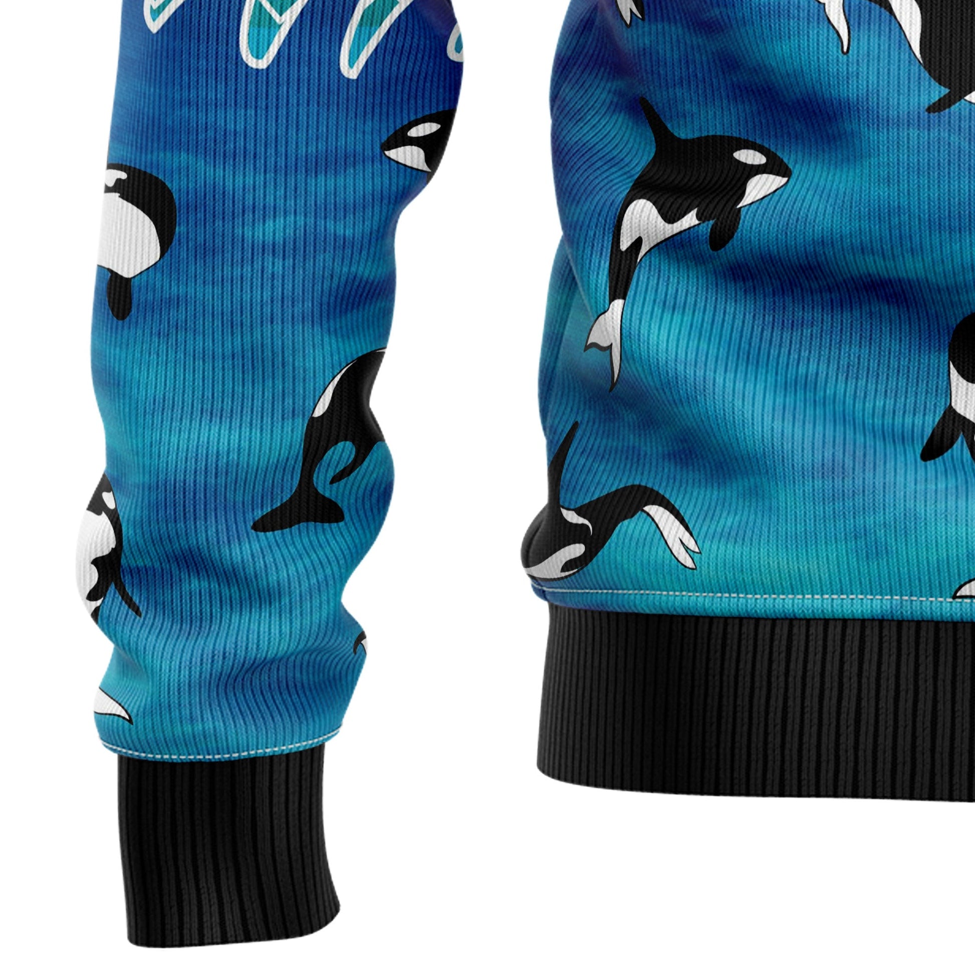 litzzy Love Oracle Whale G51022 Ugly Christmas Sweater -  Best Gift For Christmas, Noel Malalan - Christmas Signature sweater   