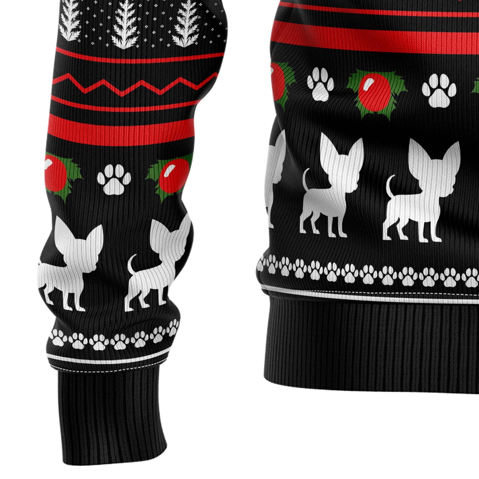 litzzy Chihuahua Personal Stalker TY110 Ugly Christmas Sweater -  Best Gift For Christmas, Noel Malalan - Christmas Signature sweater   