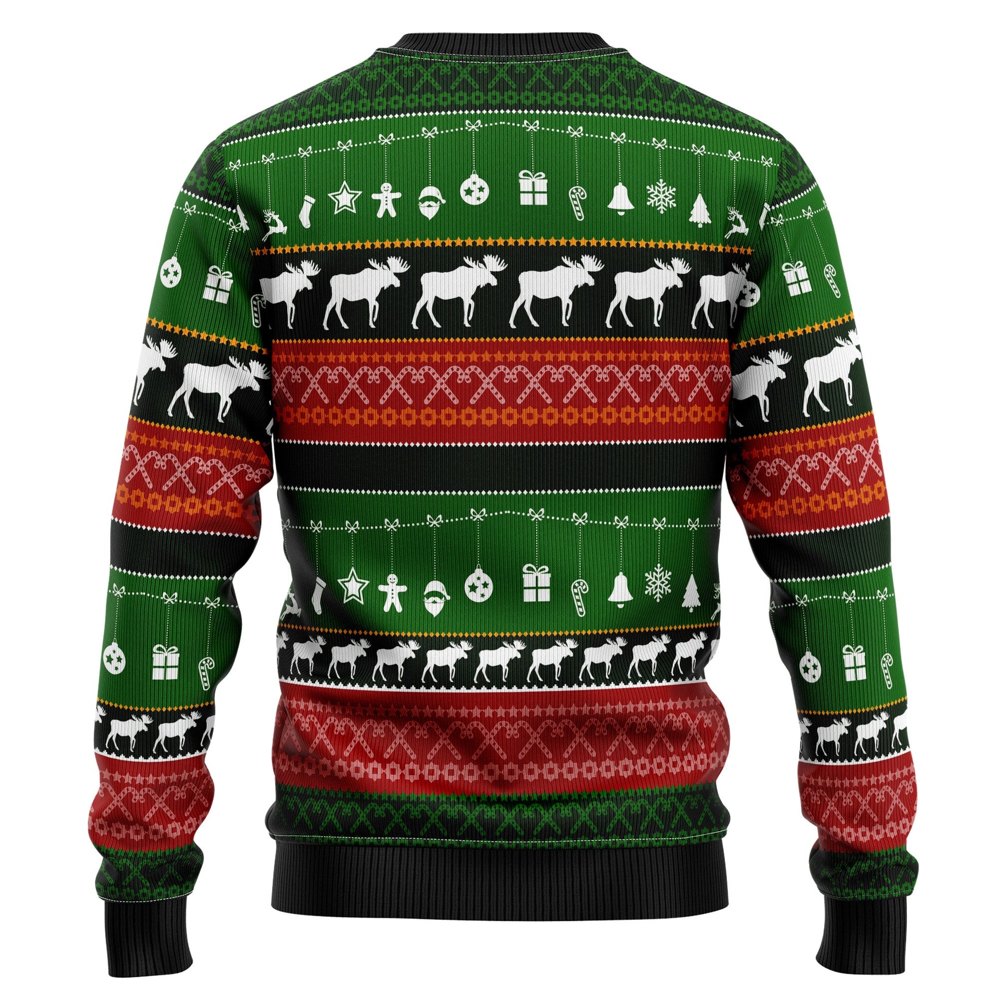 litzzy Merry ChristMoose TY2710 Ugly Christmas Sweater -  Best Gift For Christmas, Noel Malalan - Christmas Signature sweater   