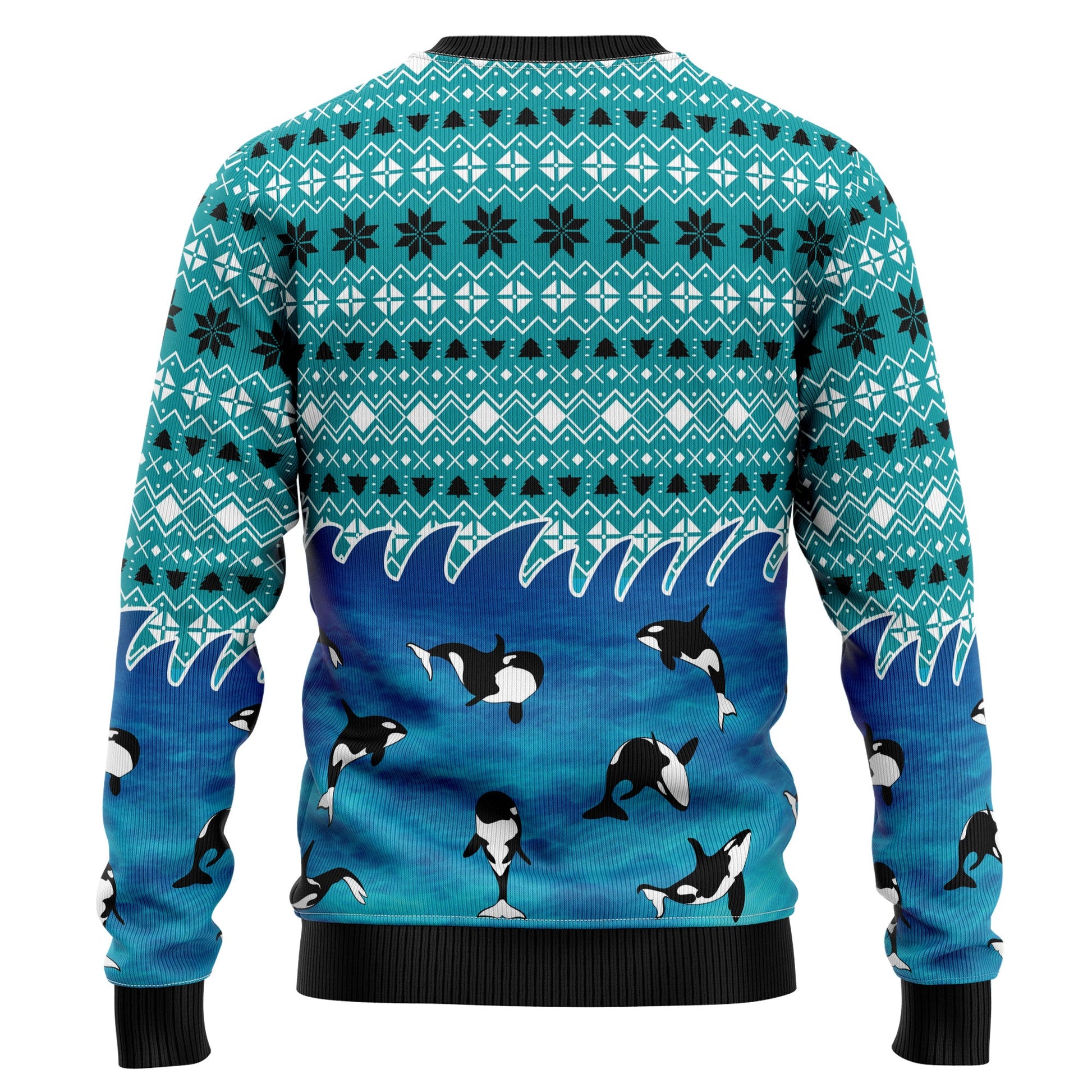 litzzy Love Oracle Whale G51022 Ugly Christmas Sweater -  Best Gift For Christmas, Noel Malalan - Christmas Signature sweater   