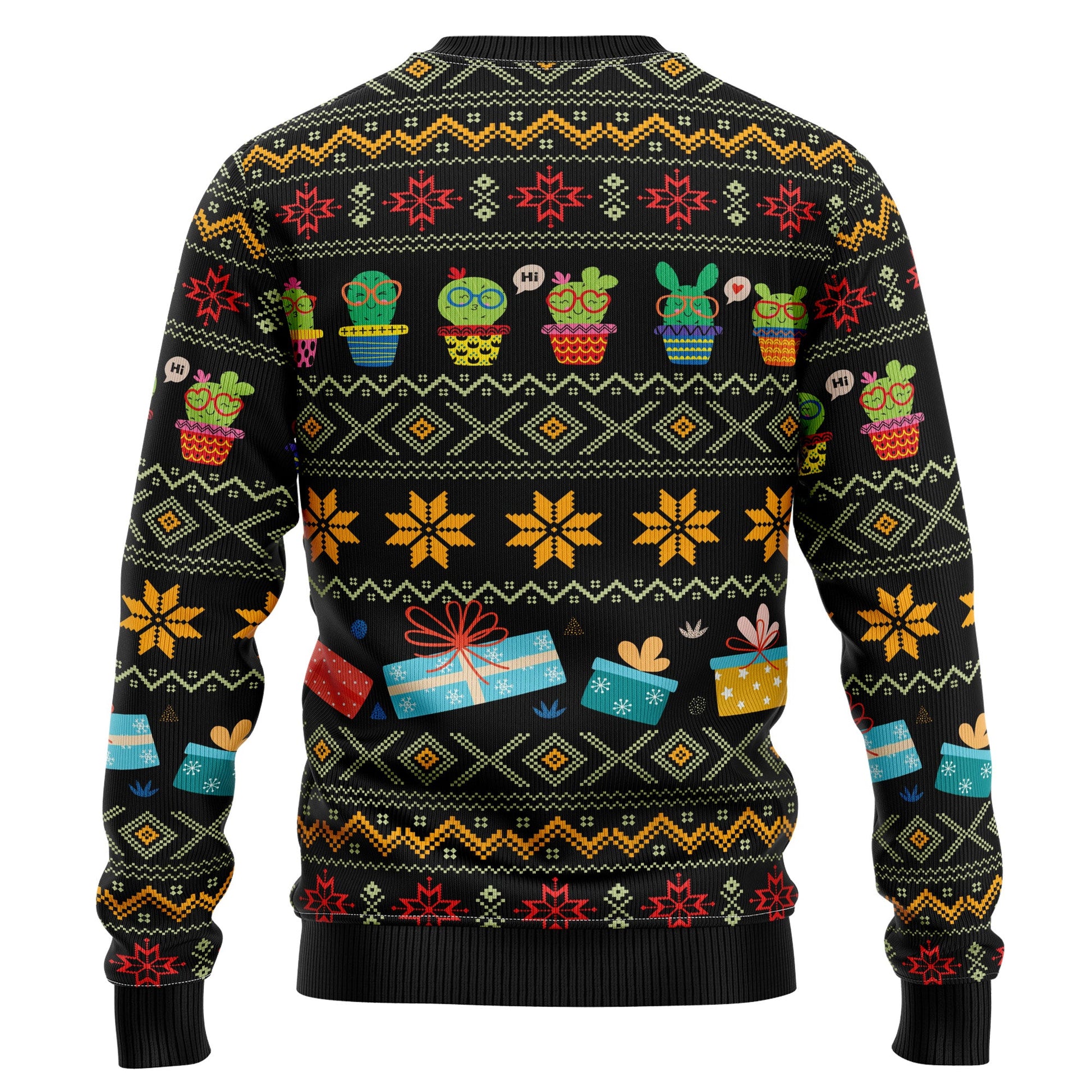 litzzy Cactus Xmas D0210 Ugly Christmas Sweater -  Best Gift For Christmas, Noel Malalan - Christmas Signature sweater   