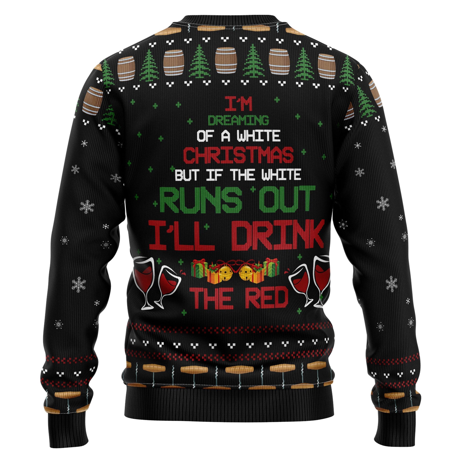 litzzy Red Wine Christmas T110 Ugly Christmas Sweater -  Best Gift For Christmas, Noel Malalan - Christmas Signature sweater   