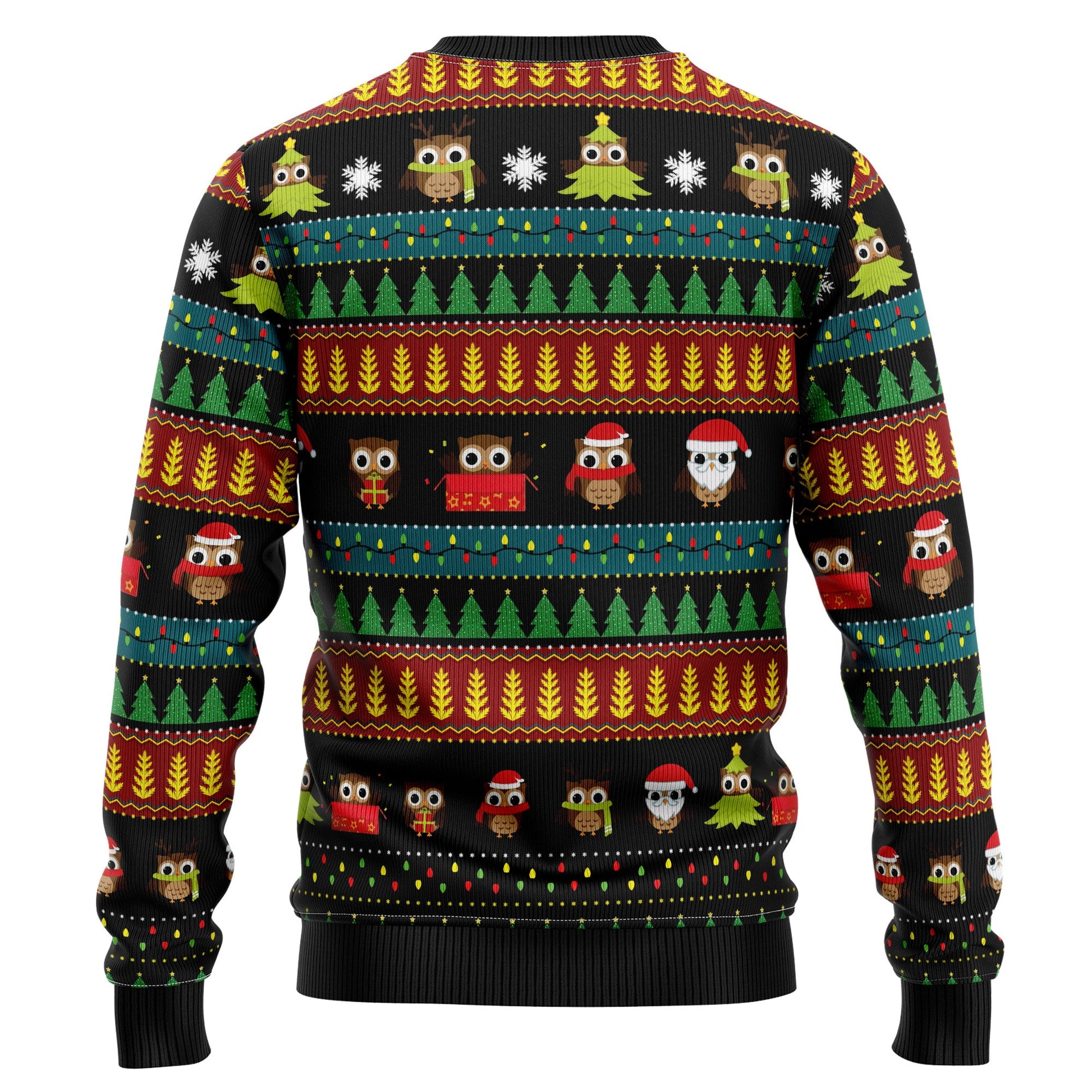 litzzy Owl Christmas Tree HZ102106 Ugly Christmas Sweater -  Best Gift For Christmas, Noel Malalan - Christmas Signature sweater   