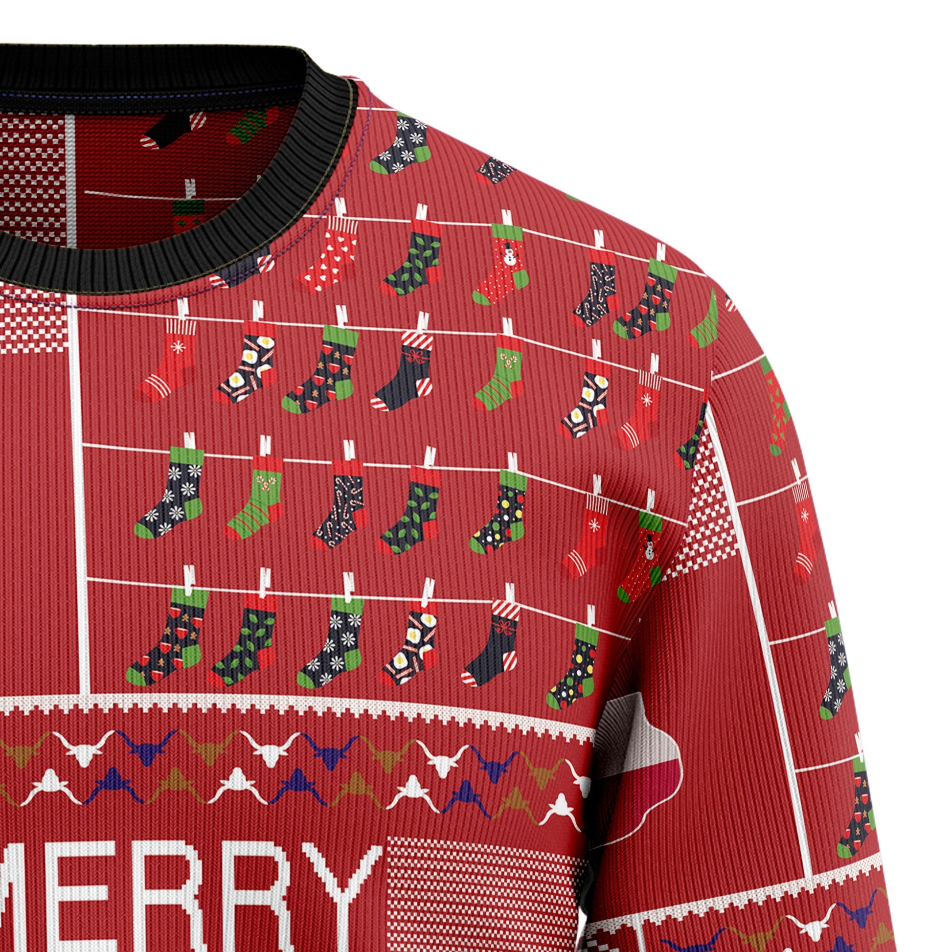 litzzy Texas Merry Christmas T2110 Ugly Christmas Sweater -  Best Gift For Christmas, Noel Malalan - Christmas Signature sweater   