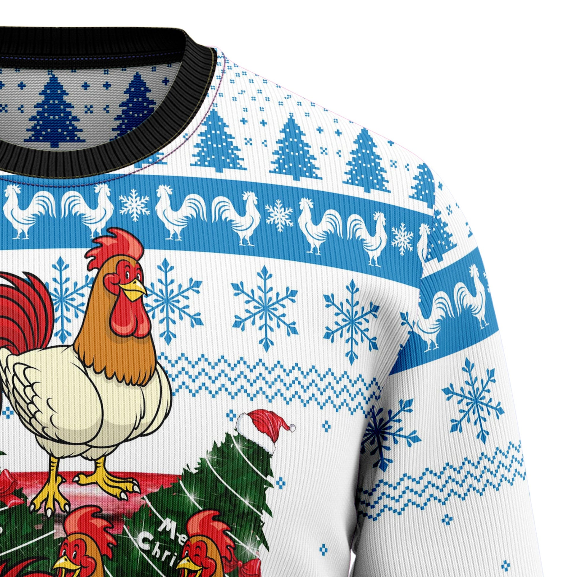 litzzy Chicken Life TG51026 Ugly Christmas Sweater -  Best Gift For Christmas, Noel Malalan - Christmas Signature sweater   