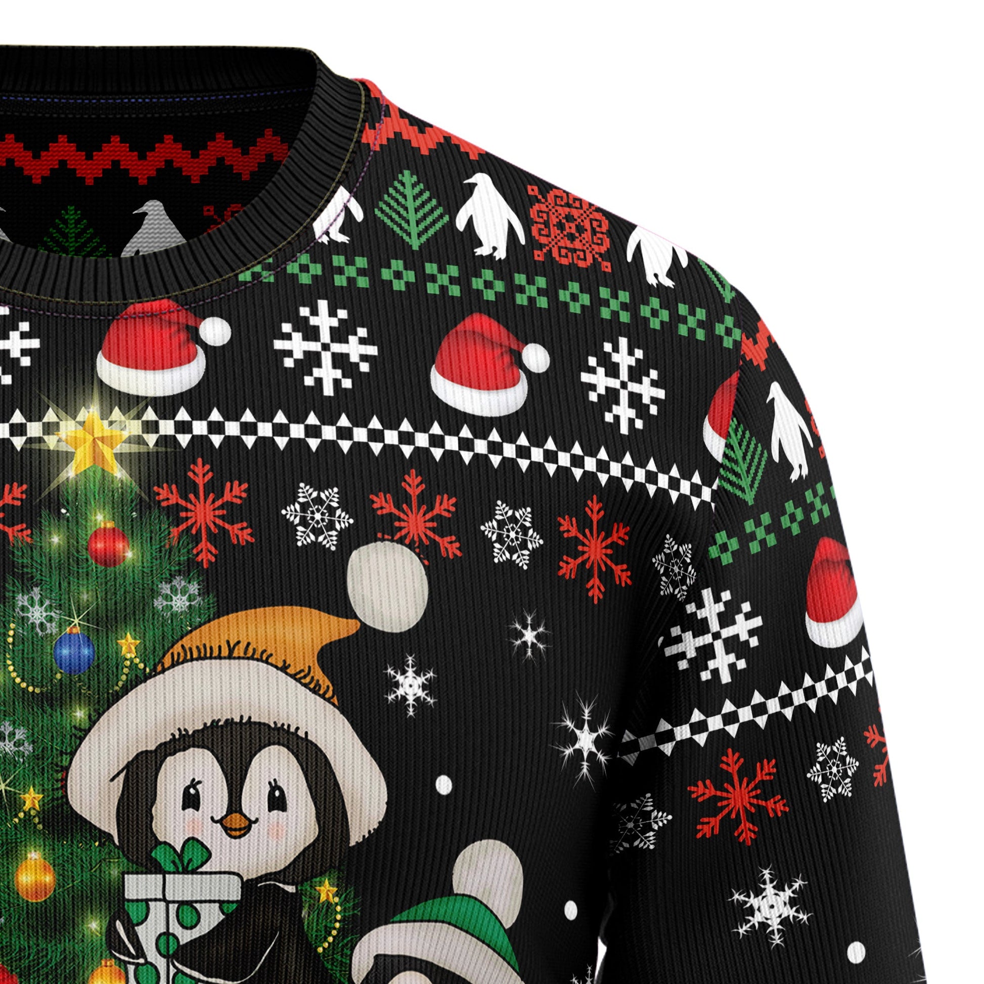 litzzy Penguin Christmas Tree G5116 Ugly Christmas Sweater -  Best Gift For Christmas, Noel Malalan - Christmas Signature sweater   