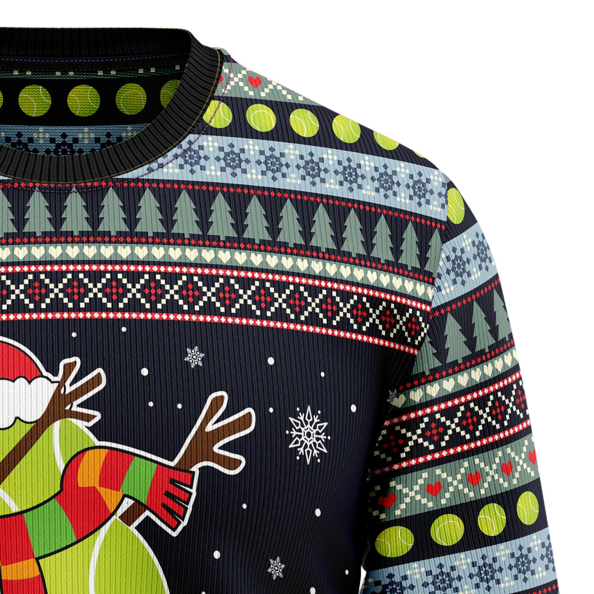 litzzy Tennis Snowman HT102910 Ugly Christmas Sweater -  Best Gift For Christmas, Noel Malalan - Christmas Signature sweater   
