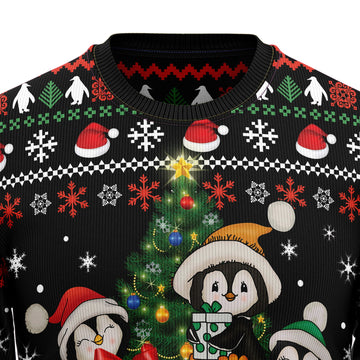 litzzy Penguin Christmas Tree G5116 Ugly Christmas Sweater -  Best Gift For Christmas, Noel Malalan - Christmas Signature sweater   