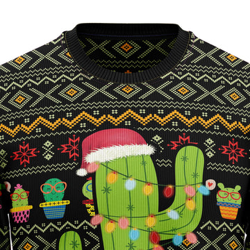 litzzy Cactus Xmas D0210 Ugly Christmas Sweater -  Best Gift For Christmas, Noel Malalan - Christmas Signature sweater   
