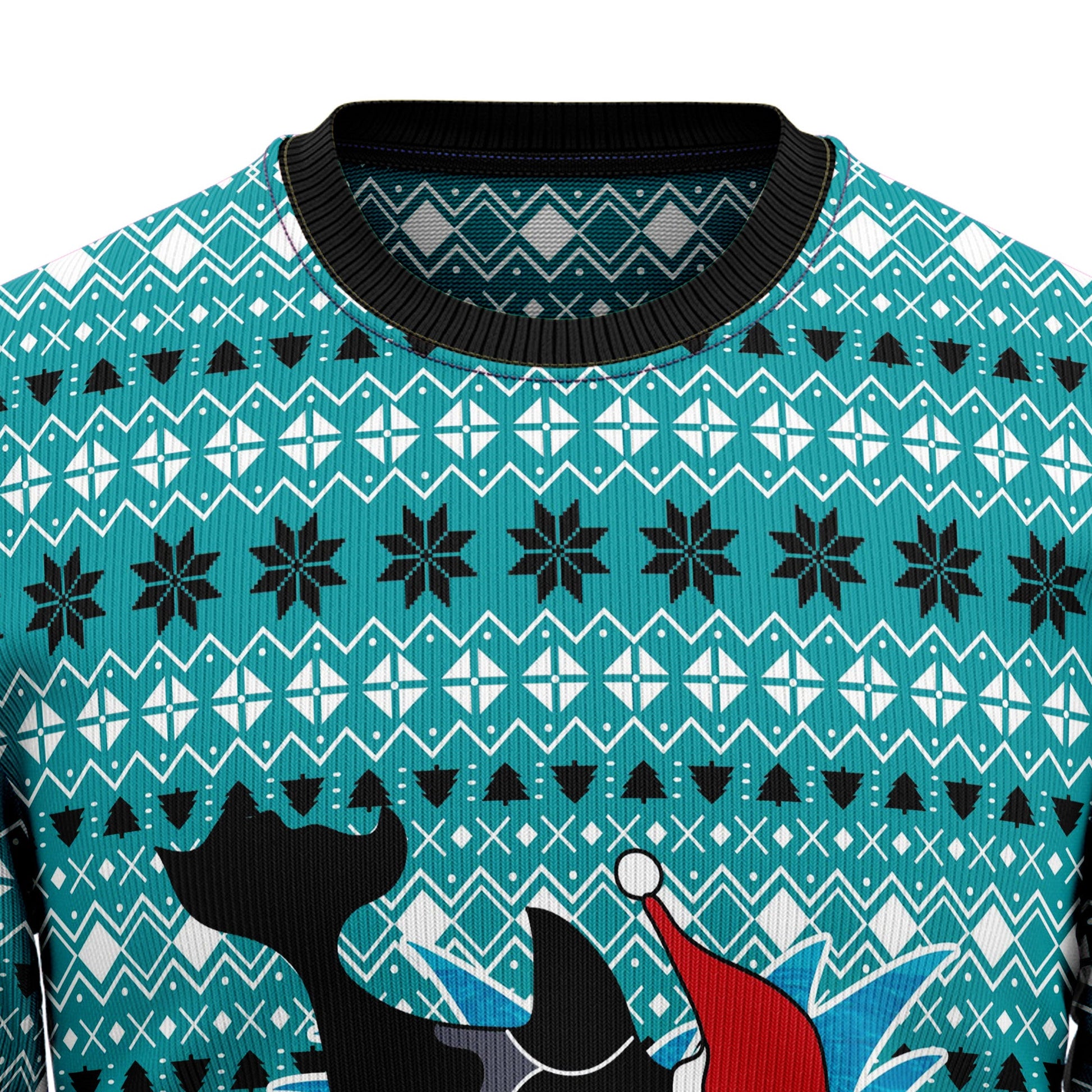 litzzy Love Oracle Whale G51022 Ugly Christmas Sweater -  Best Gift For Christmas, Noel Malalan - Christmas Signature sweater   