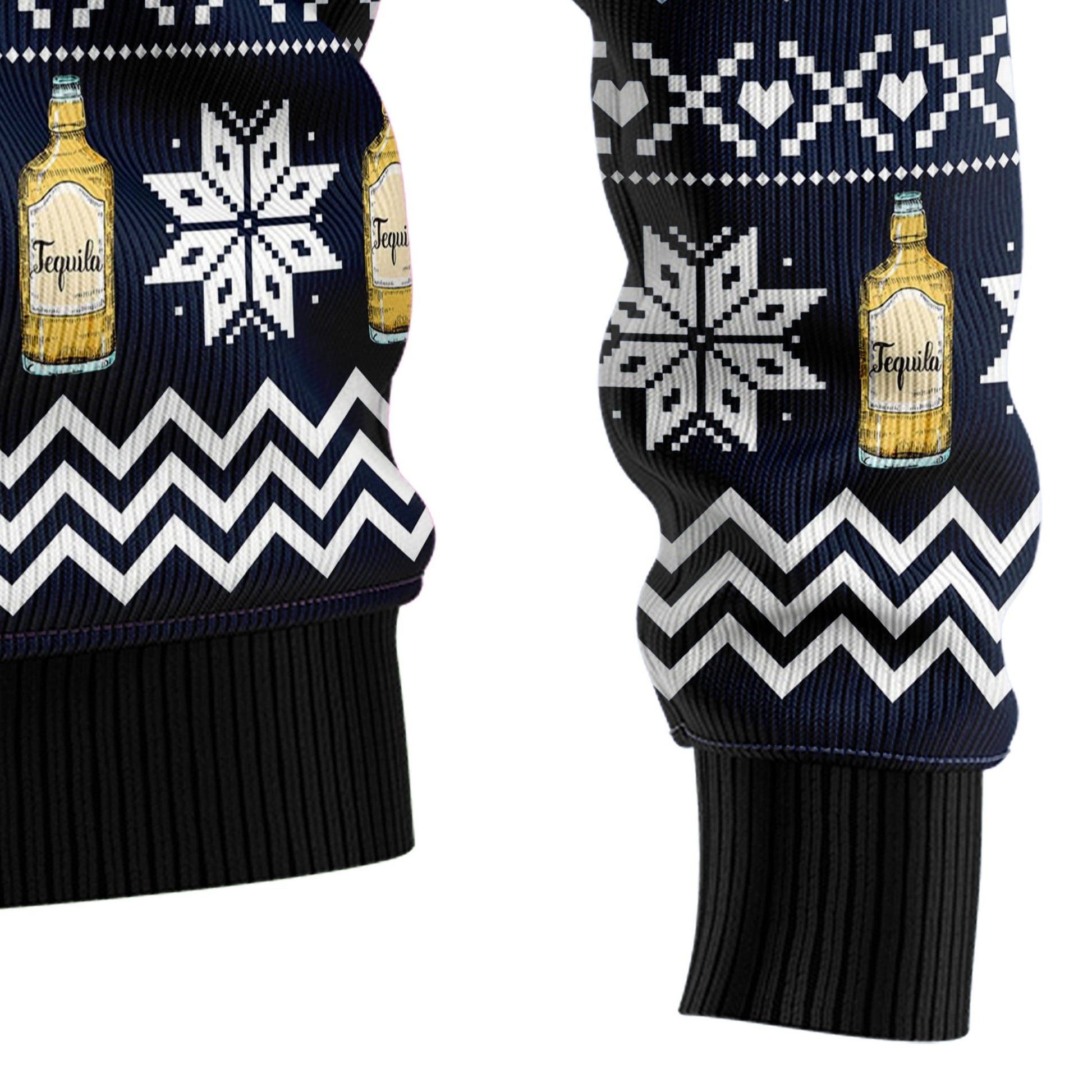 litzzy Tequila My Blood Type TY1610 Ugly Christmas Sweater -  Best Gift For Christmas, Noel Malalan - Christmas Signature sweater   