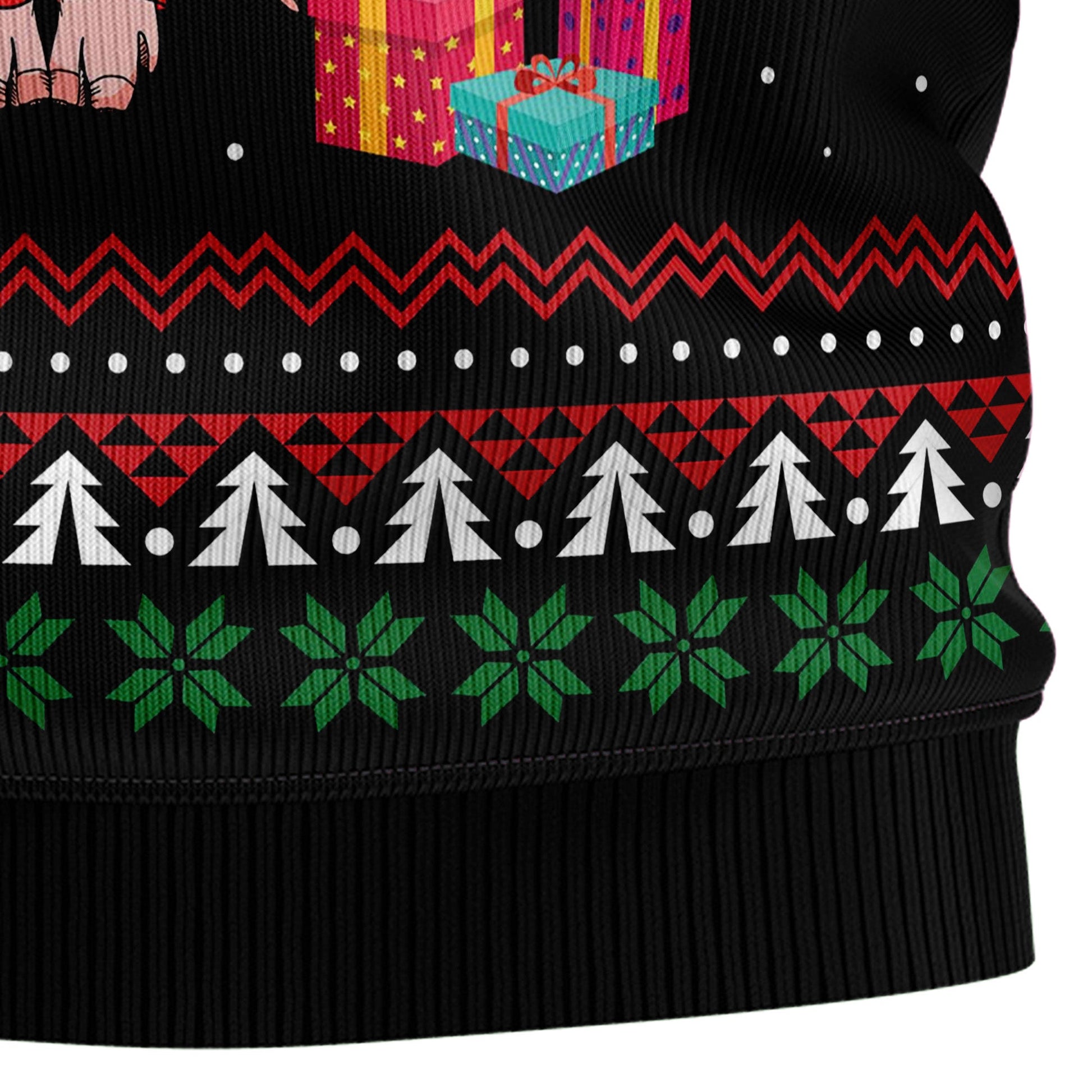 litzzy Pig Gorgeous Reindeer HZ102102 Ugly Christmas Sweater -  Best Gift For Christmas, Noel Malalan - Christmas Signature sweater   