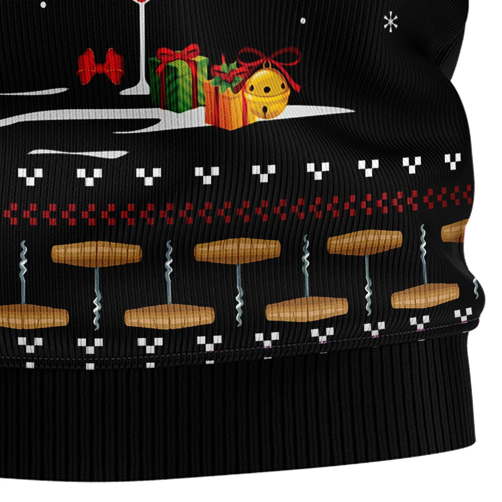 litzzy Red Wine Christmas T110 Ugly Christmas Sweater -  Best Gift For Christmas, Noel Malalan - Christmas Signature sweater   