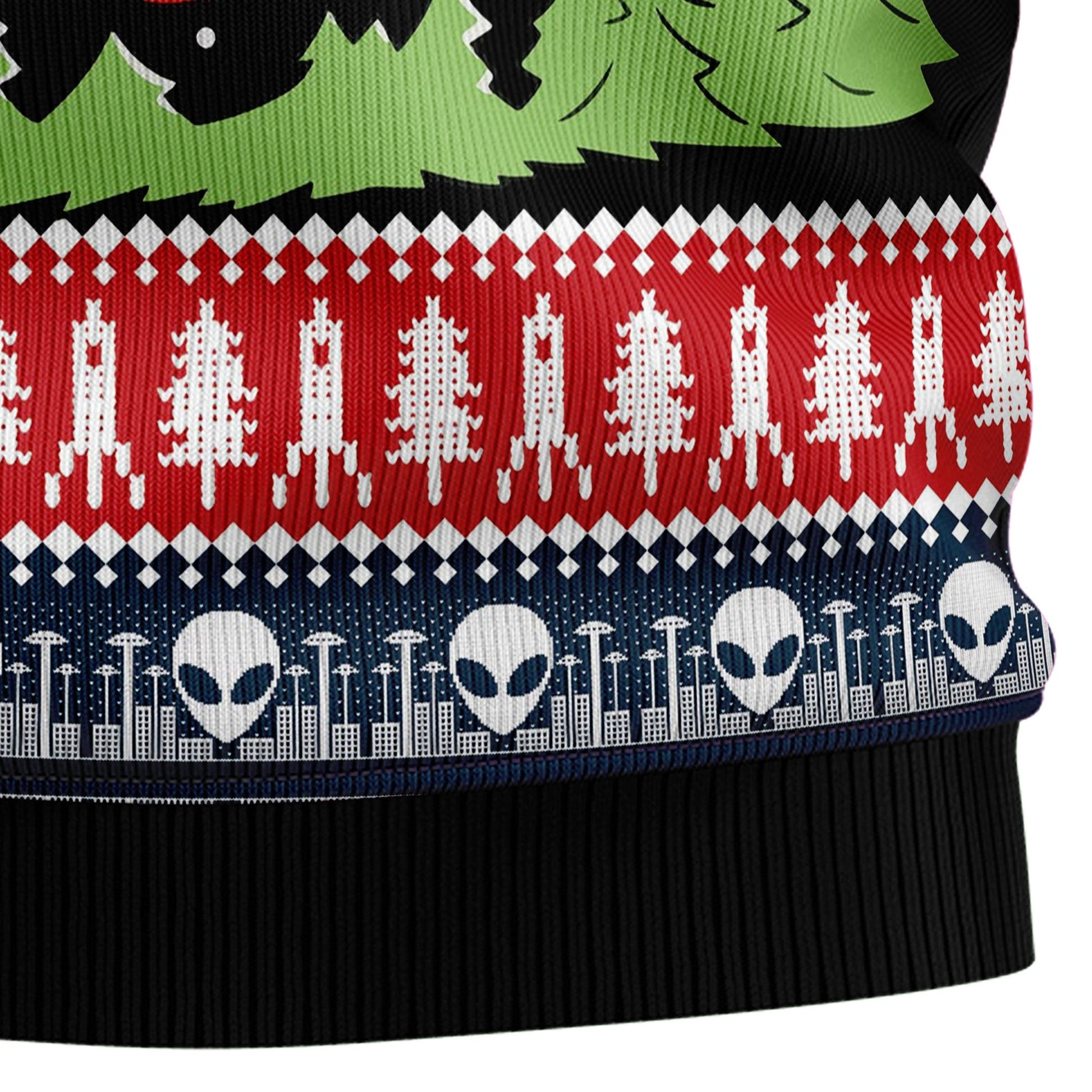 litzzy Alien Christmas T1611 Ugly Christmas Sweater -  Best Gift For Christmas, Noel Malalan - Christmas Signature sweater   