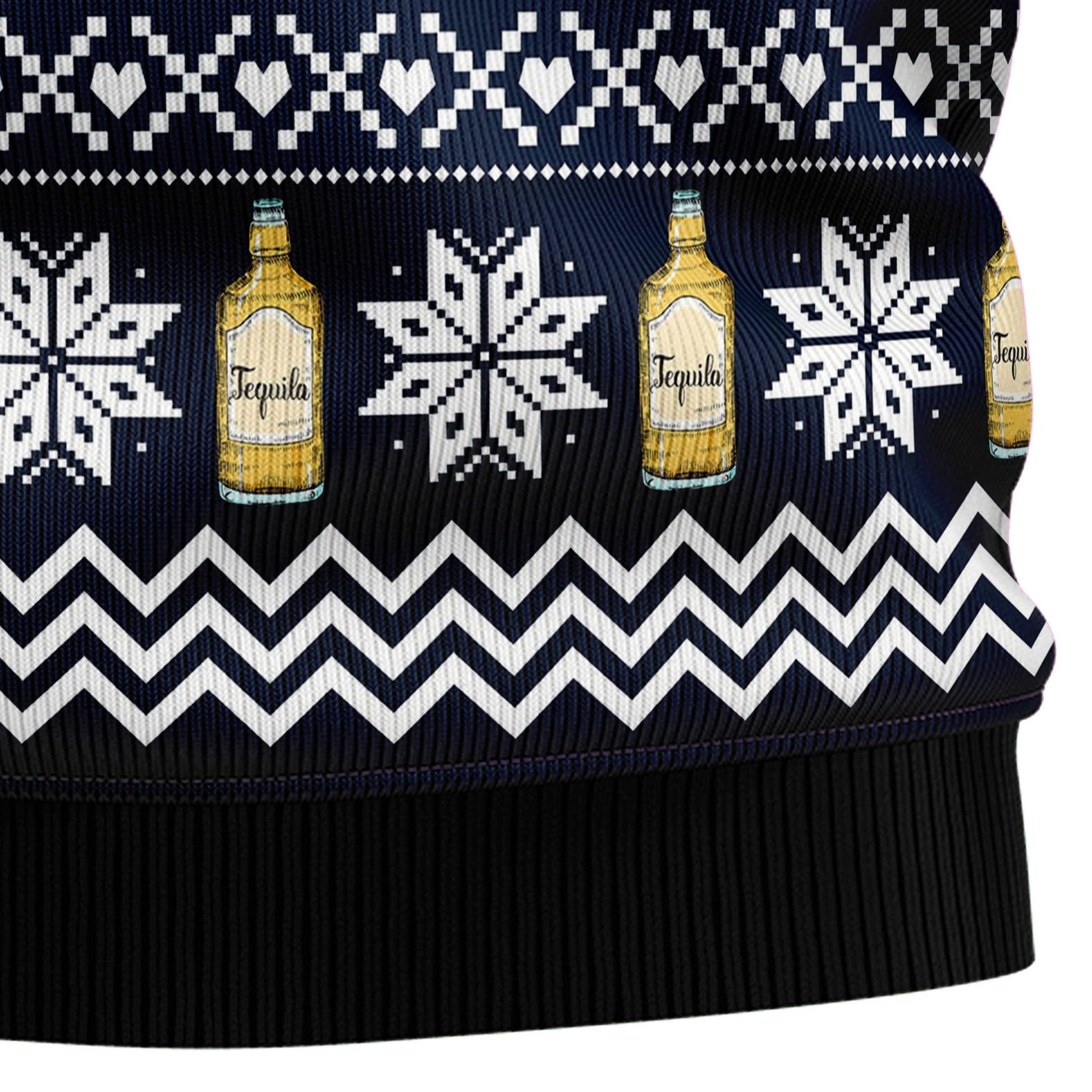 litzzy Tequila My Blood Type TY1610 Ugly Christmas Sweater -  Best Gift For Christmas, Noel Malalan - Christmas Signature sweater   