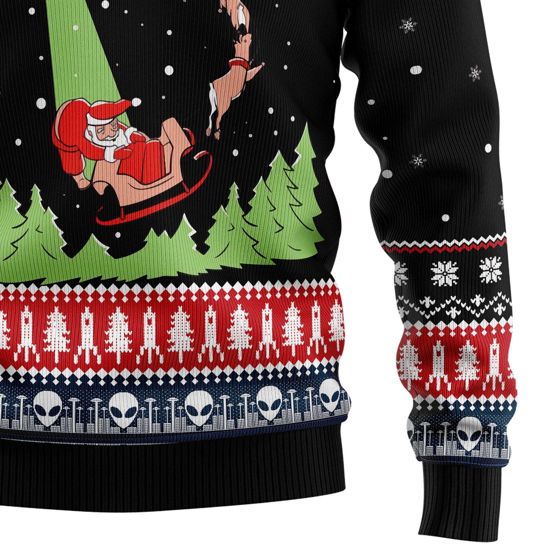 litzzy Alien Christmas T1611 Ugly Christmas Sweater -  Best Gift For Christmas, Noel Malalan - Christmas Signature sweater   