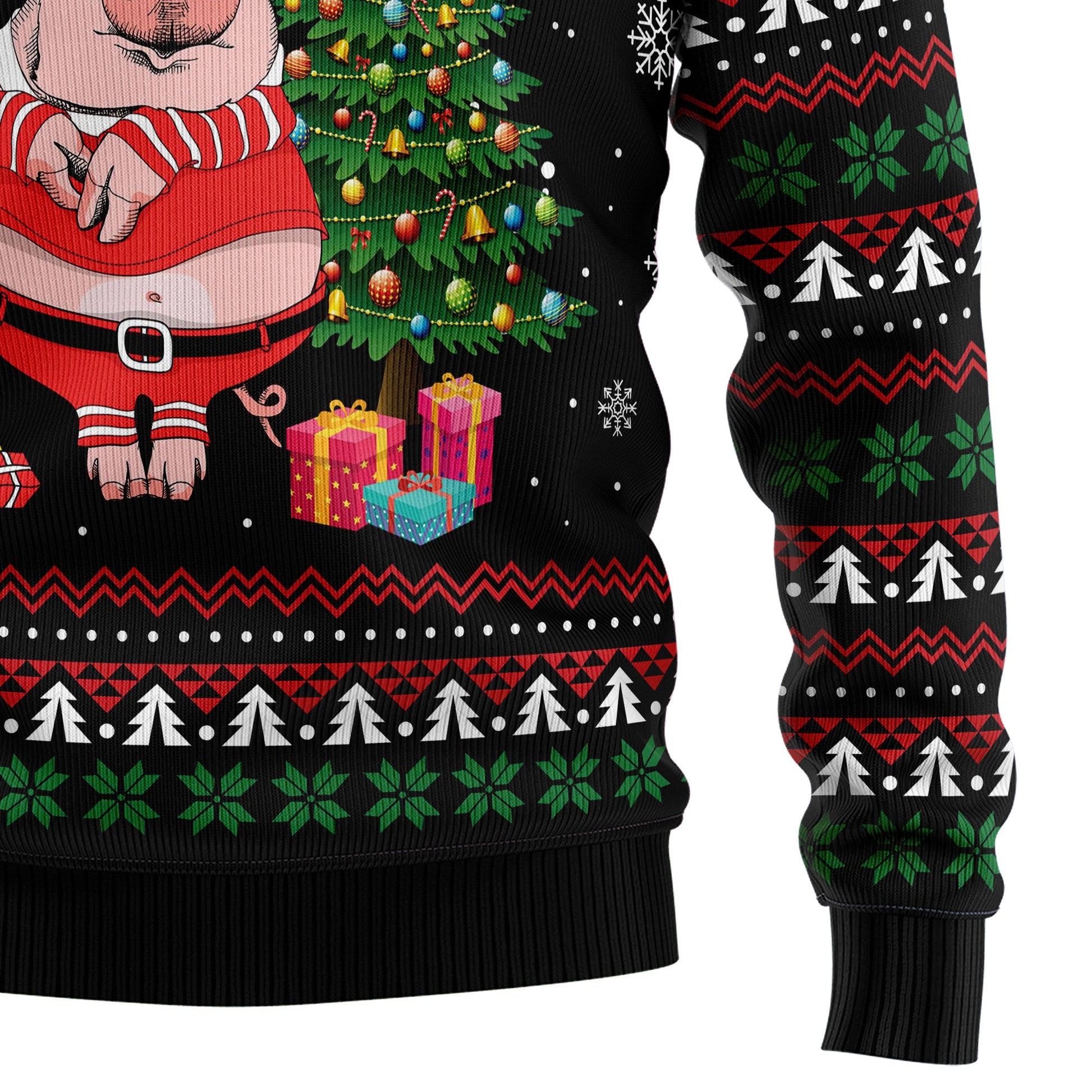 litzzy Pig Gorgeous Reindeer HZ102102 Ugly Christmas Sweater -  Best Gift For Christmas, Noel Malalan - Christmas Signature sweater   