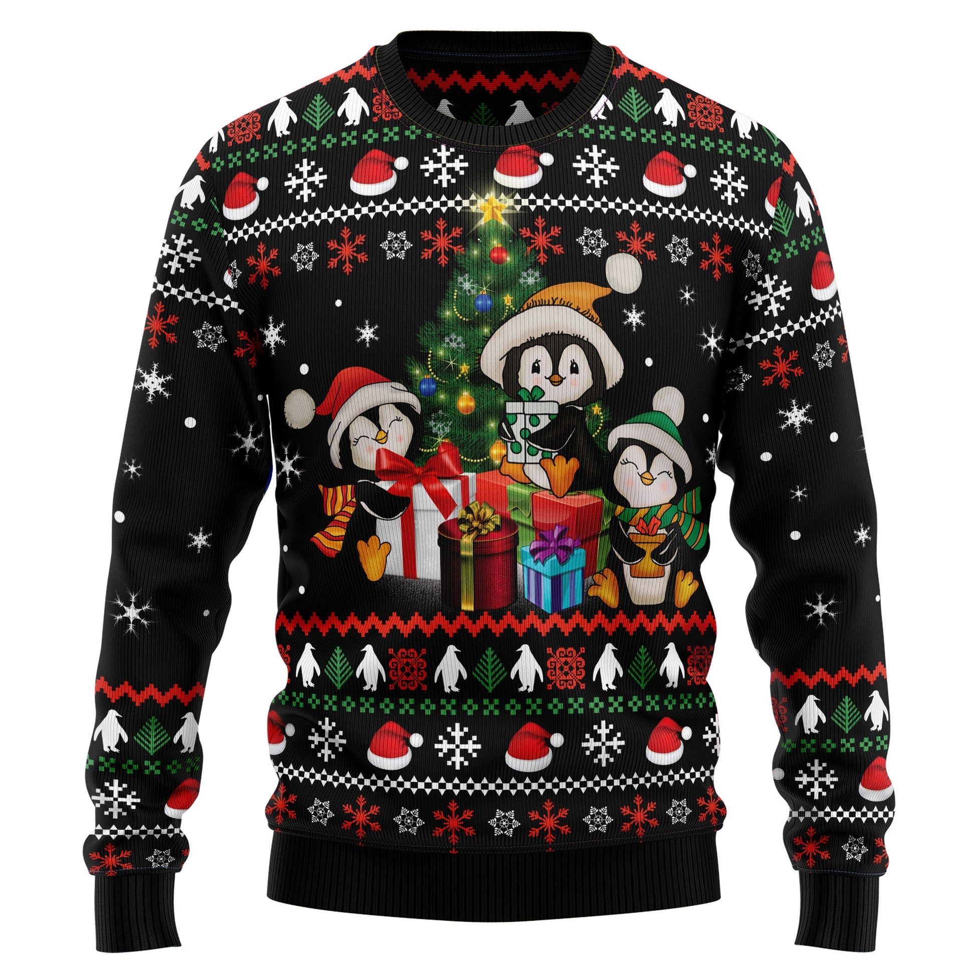 litzzy Penguin Christmas Tree G5116 Ugly Christmas Sweater -  Best Gift For Christmas, Noel Malalan - Christmas Signature sweater   