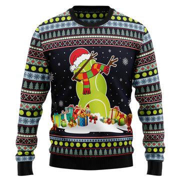 litzzy Tennis Snowman HT102910 Ugly Christmas Sweater -  Best Gift For Christmas, Noel Malalan - Christmas Signature sweater   