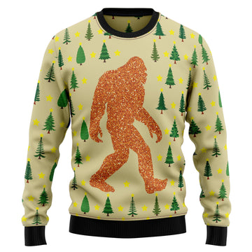 litzzy Bigfoot Sasquatch HZ101519 Ugly Christmas Sweater -  Best Gift For Christmas, Noel Malalan - Christmas Signature sweater   