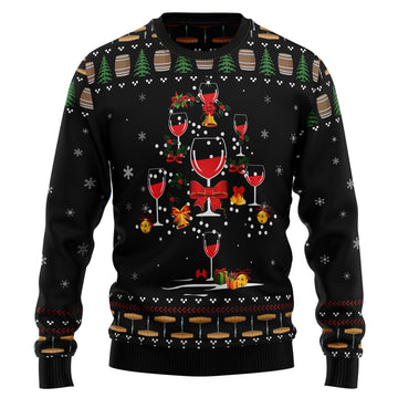 litzzy Red Wine Christmas T110 Ugly Christmas Sweater -  Best Gift For Christmas, Noel Malalan - Christmas Signature sweater   