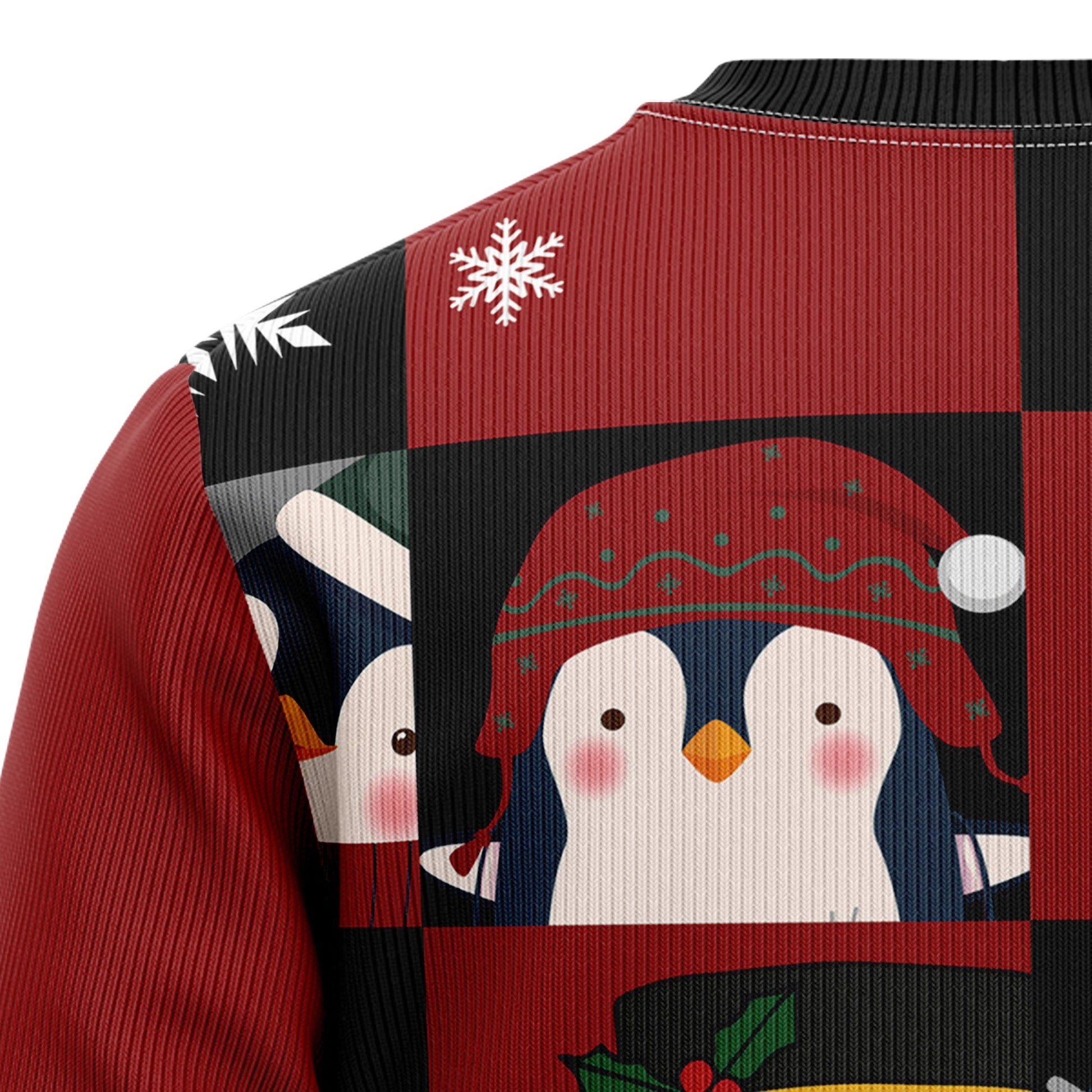 litzzy Cute Penguin HZ92411 Ugly Christmas Sweater -  Best Gift For Christmas, Noel Malalan - Christmas Signature sweater   