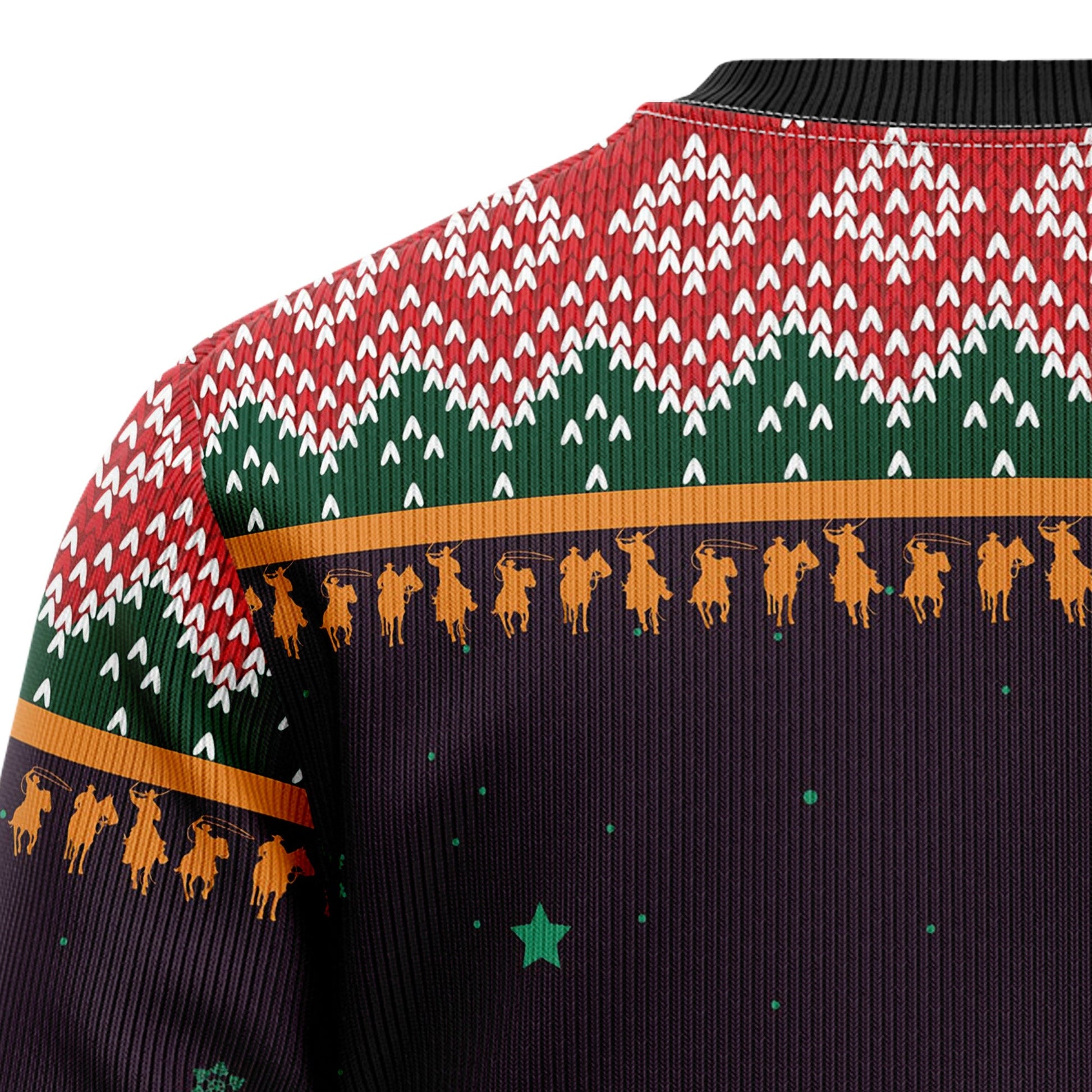litzzy Cowboy Season T0611 Ugly Christmas Sweater -  Best Gift For Christmas, Noel Malalan - Christmas Signature sweater   