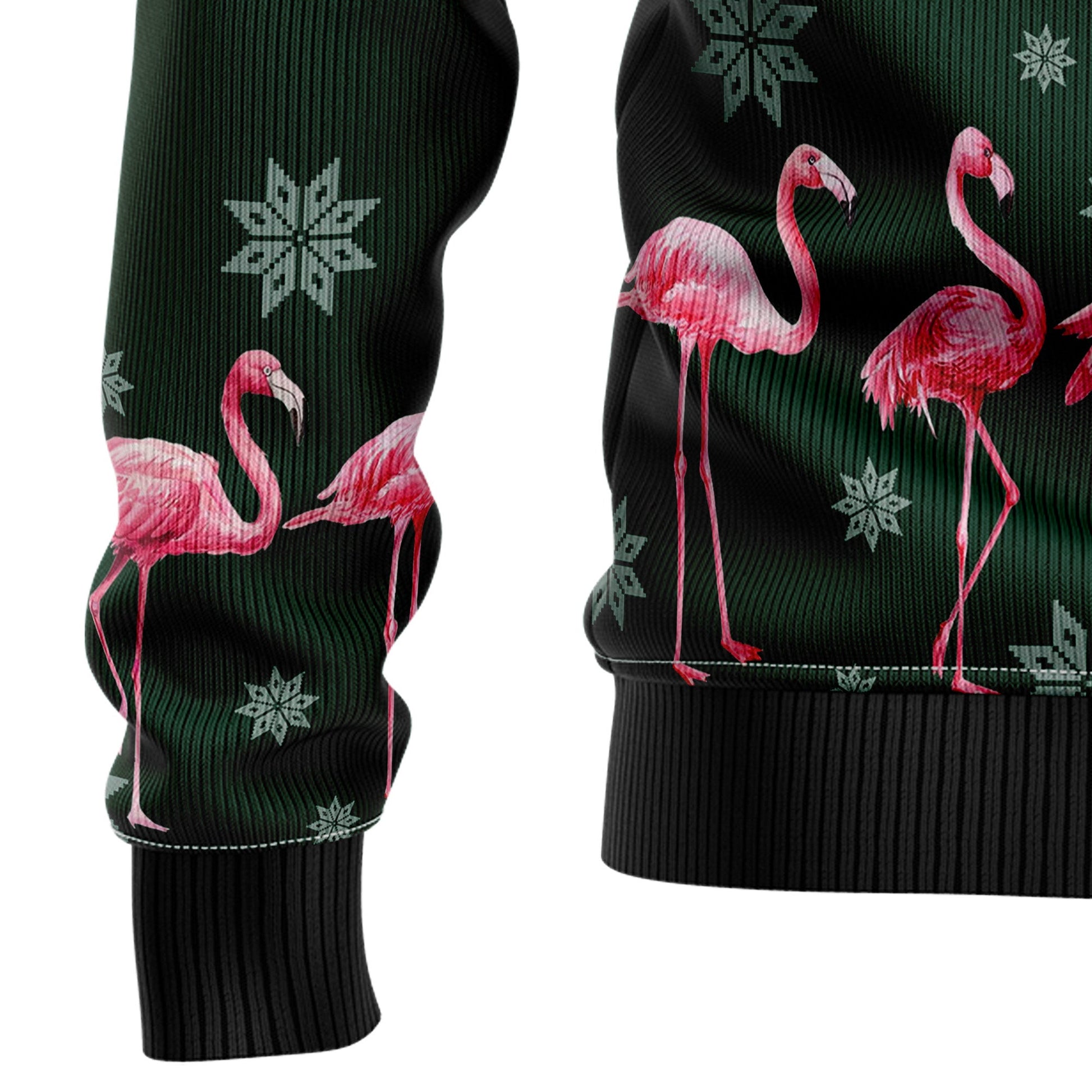 litzzy Flamingo Merry Flockin Christmas TY1610 Ugly Christmas Sweater -  Best Gift For Christmas, Noel Malalan - Christmas Signature sweater   