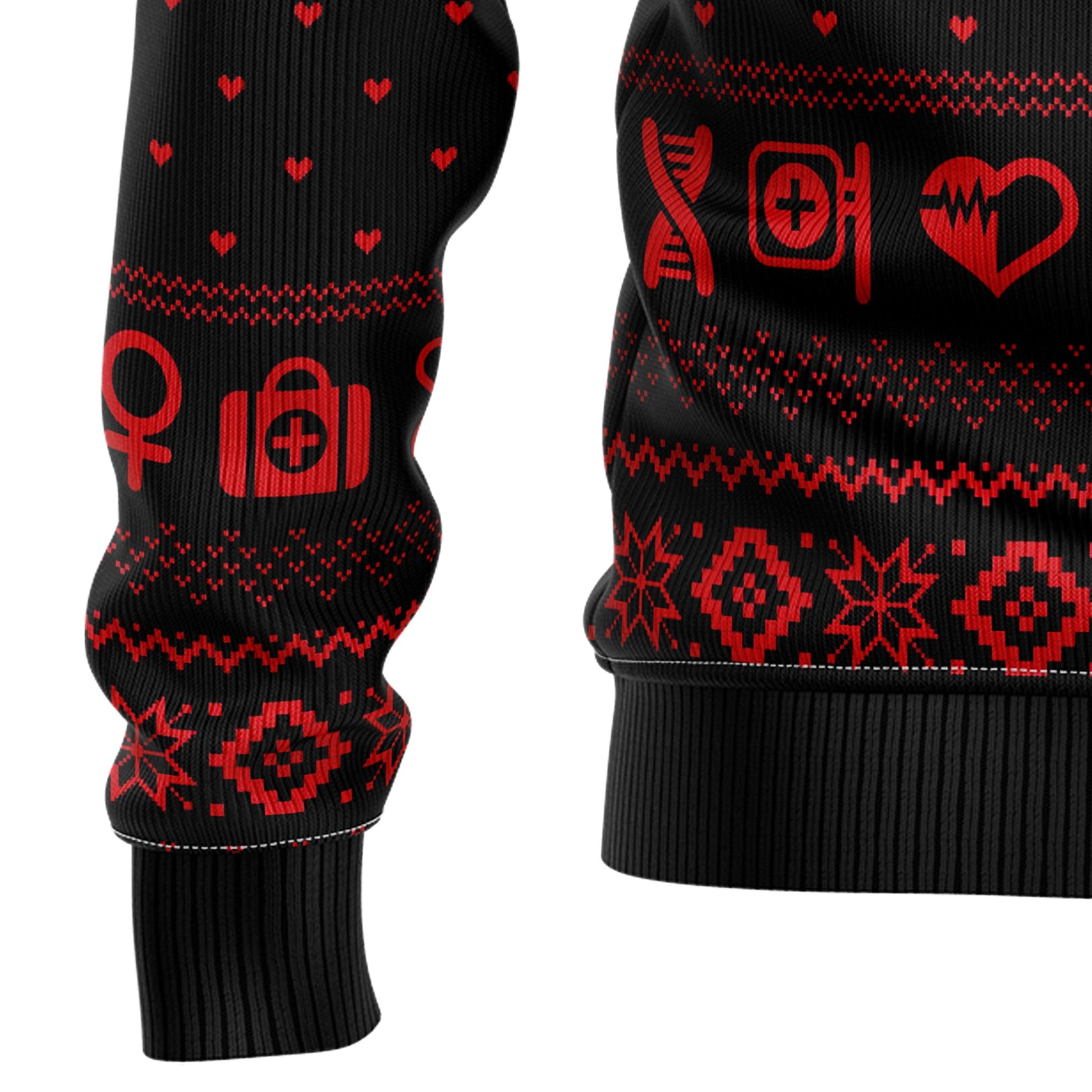 litzzy For Nurse D2610 Ugly Christmas Sweater -  Best Gift For Christmas, Noel Malalan - Christmas Signature sweater   