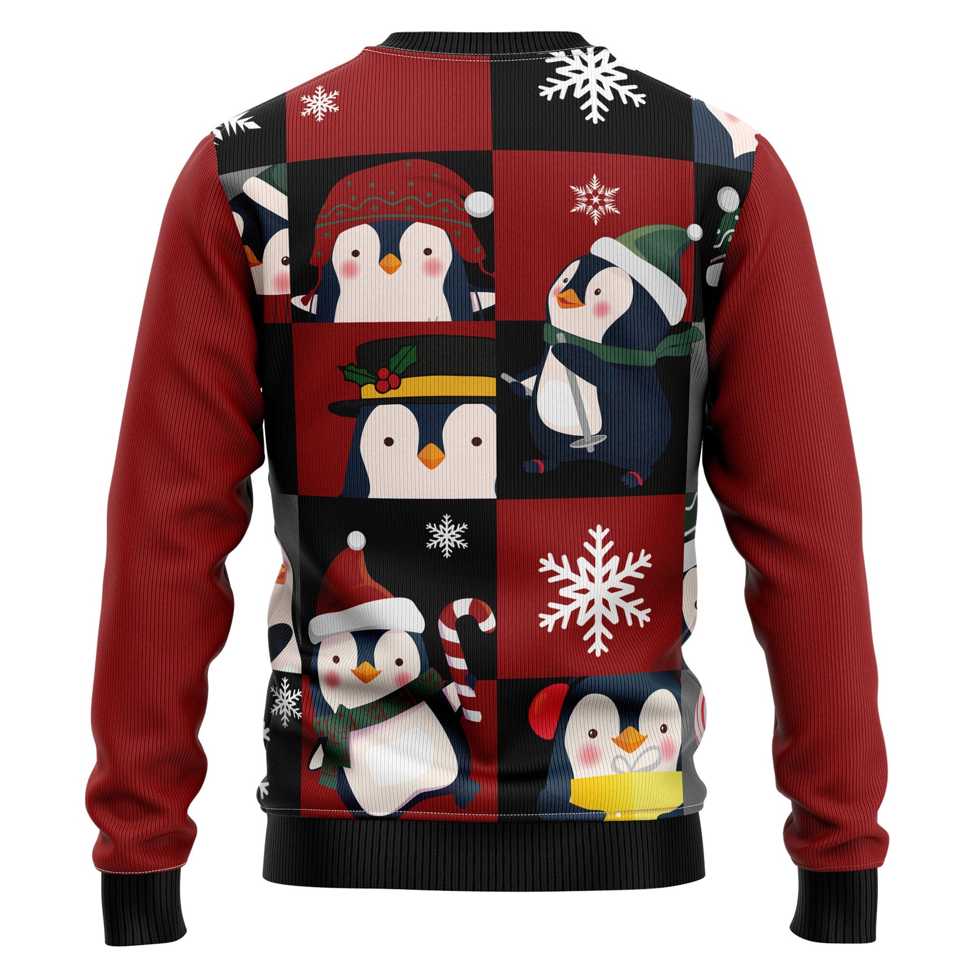 litzzy Cute Penguin HZ92411 Ugly Christmas Sweater -  Best Gift For Christmas, Noel Malalan - Christmas Signature sweater   