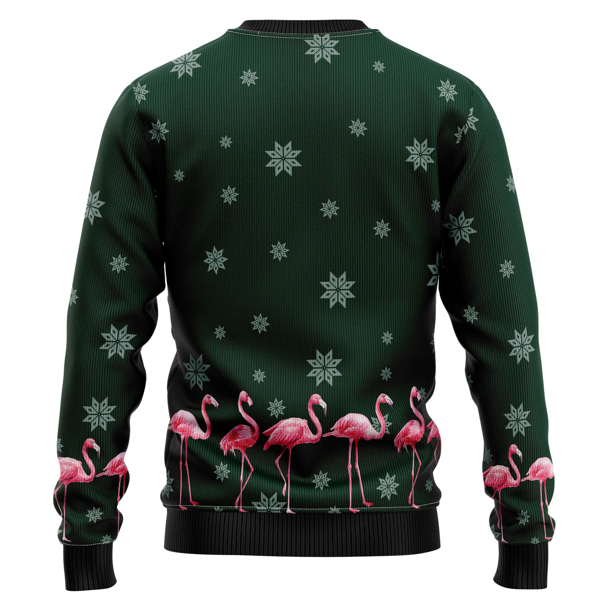 litzzy Flamingo Merry Flockin Christmas TY1610 Ugly Christmas Sweater -  Best Gift For Christmas, Noel Malalan - Christmas Signature sweater   