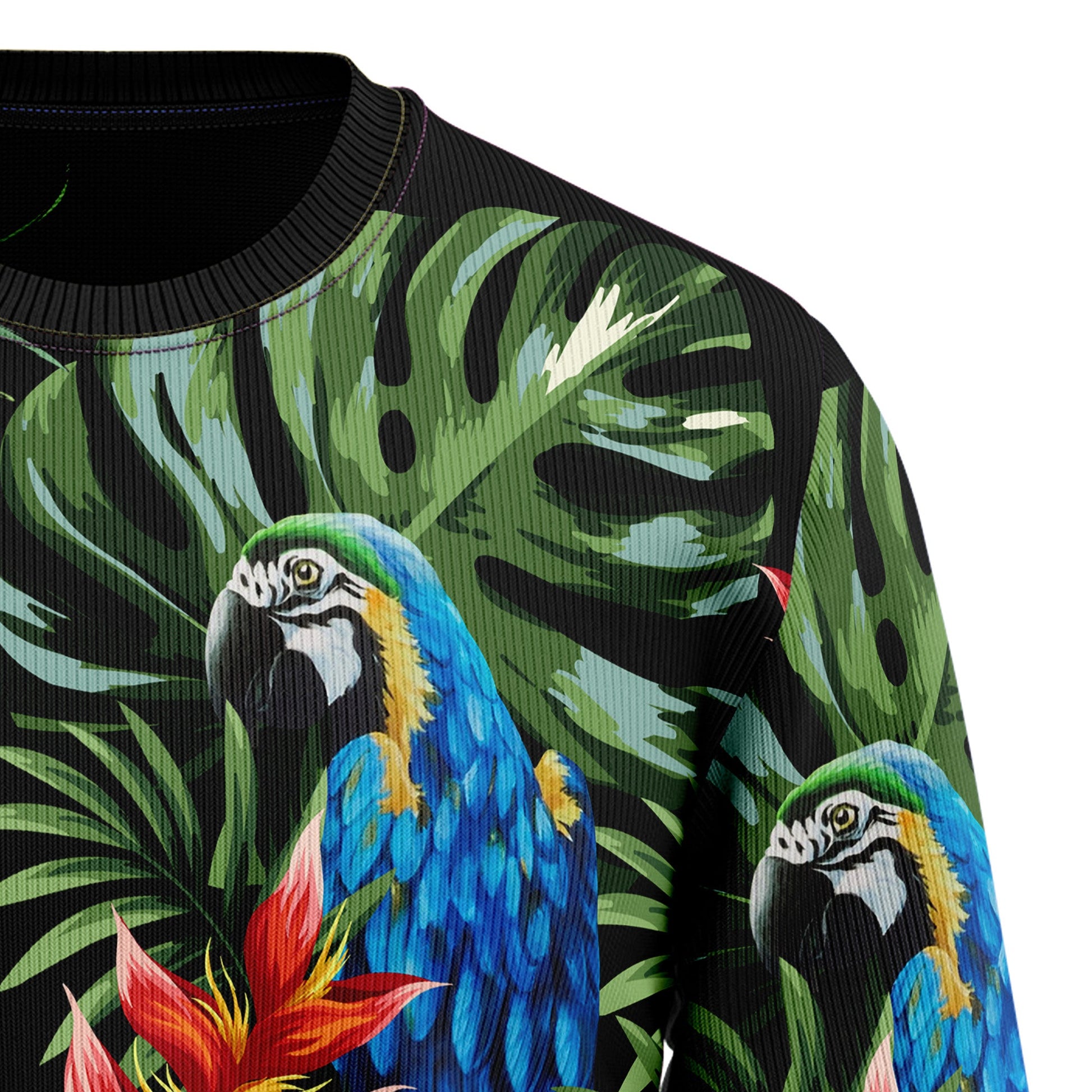 litzzy Parrot Tropical T2010 Ugly Christmas Sweater -  Best Gift For Christmas, Noel Malalan - Christmas Signature - TB82743 sweater   