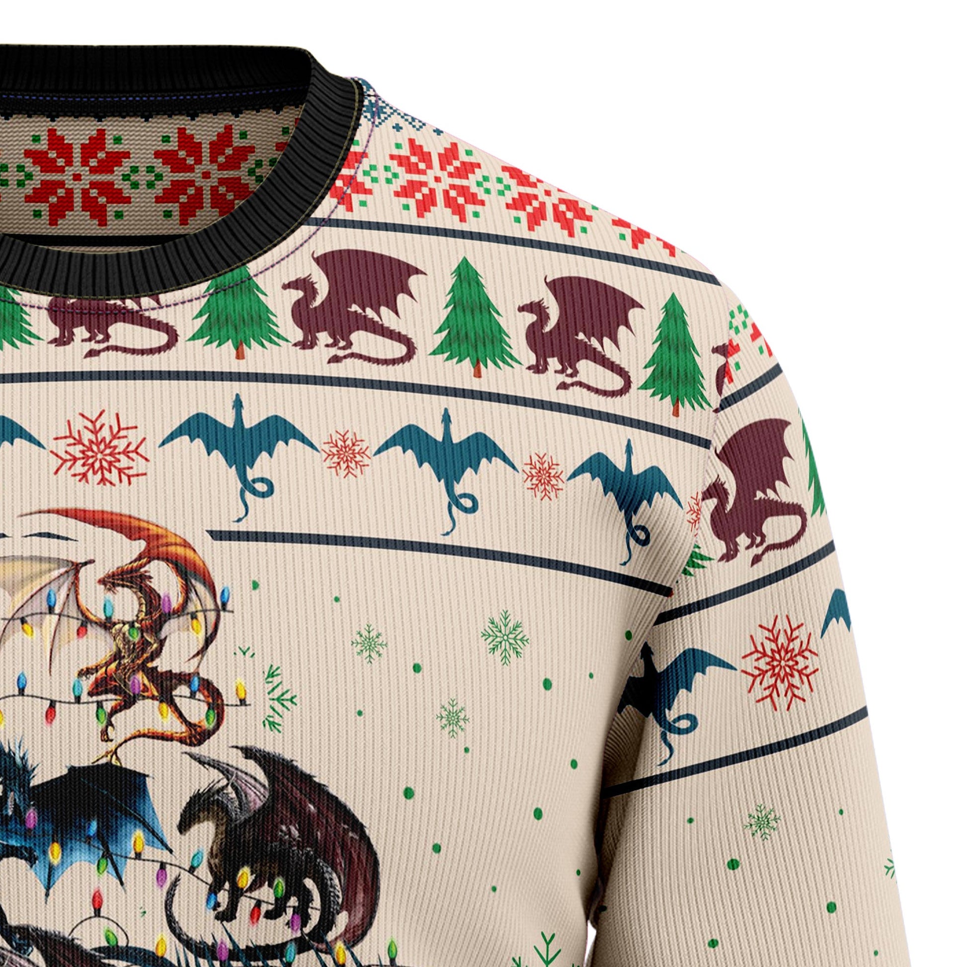 litzzy Dragon Tree G5112 Ugly Christmas Sweater -  Best Gift For Christmas, Noel Malalan - Christmas Signature sweater   
