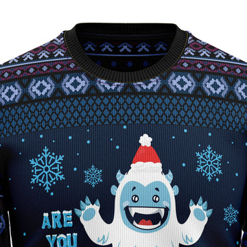 litzzy Are You Yeti For Christmas HT051118 Ugly Christmas Sweater -  Best Gift For Christmas, Noel Malalan - Christmas Signature sweater   