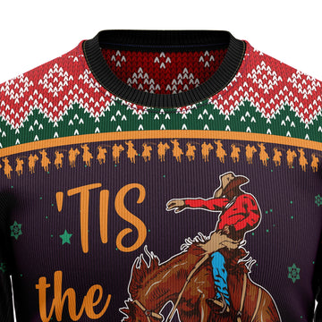 litzzy Cowboy Season T0611 Ugly Christmas Sweater -  Best Gift For Christmas, Noel Malalan - Christmas Signature sweater   