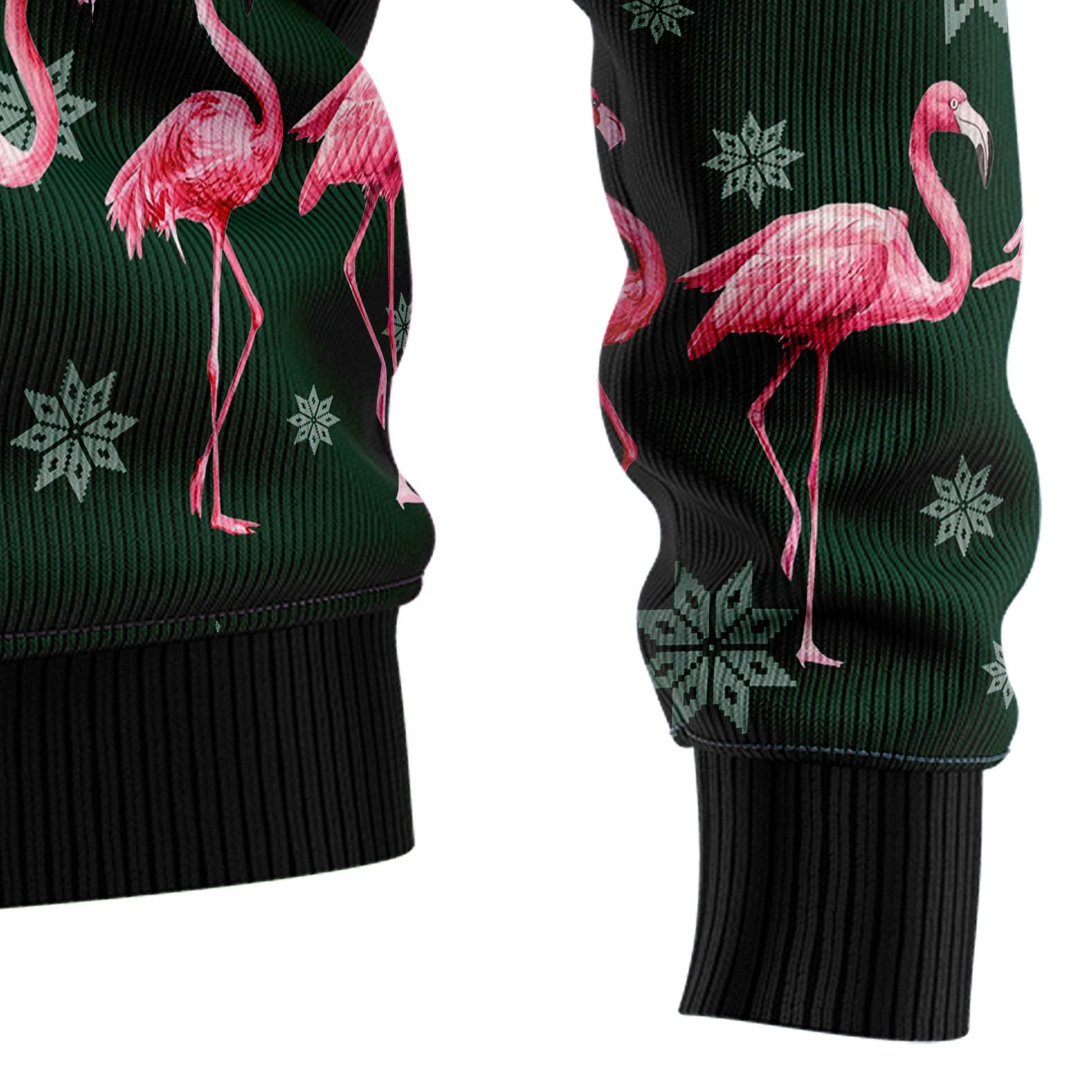 litzzy Flamingo Merry Flockin Christmas TY1610 Ugly Christmas Sweater -  Best Gift For Christmas, Noel Malalan - Christmas Signature sweater   