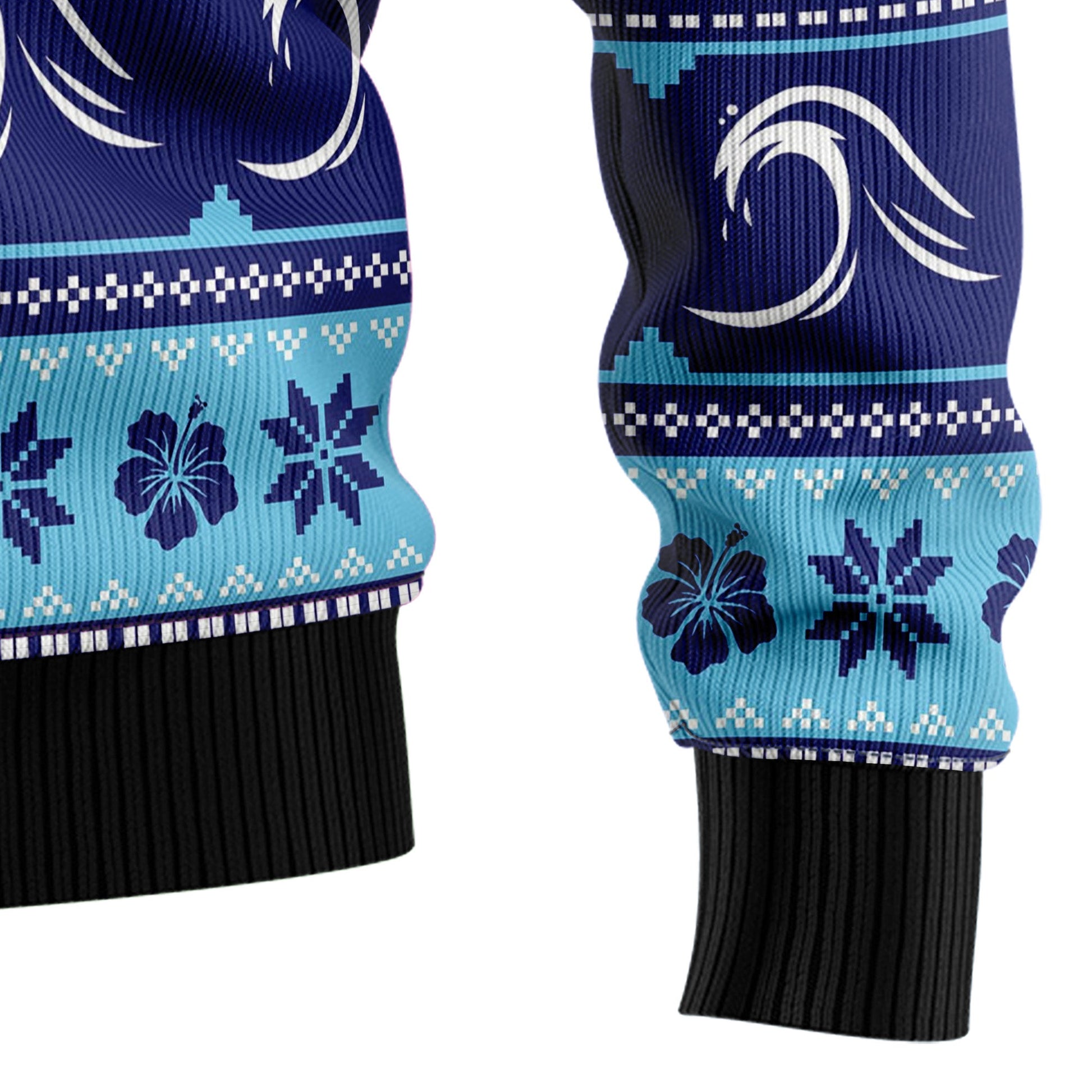 litzzy Dolphin Flippin' Christmas T0311 Ugly Christmas Sweater -  Best Gift For Christmas, Noel Malalan - Christmas Signature sweater   
