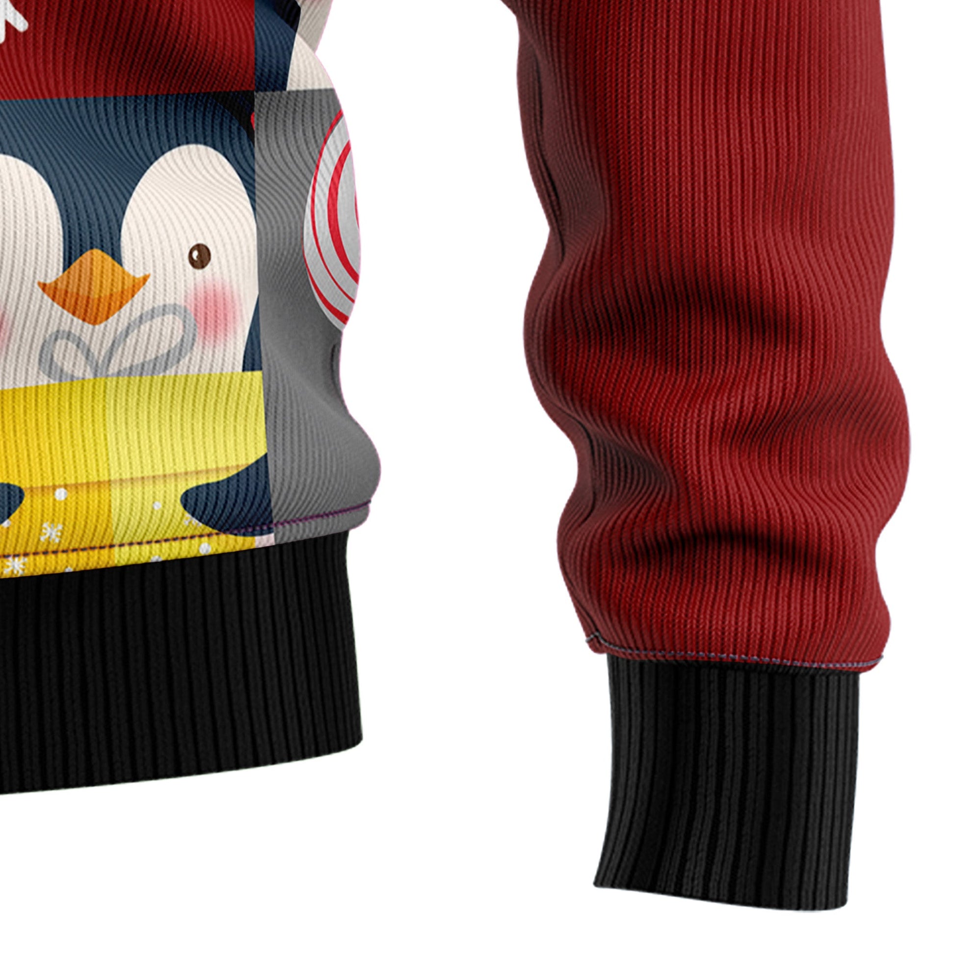 litzzy Cute Penguin HZ92411 Ugly Christmas Sweater -  Best Gift For Christmas, Noel Malalan - Christmas Signature sweater   
